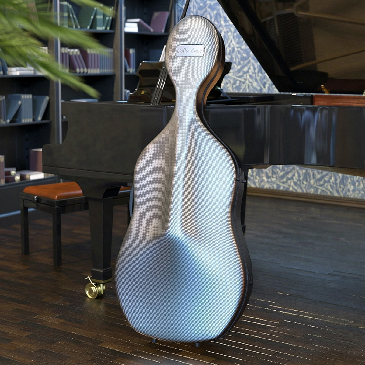 Carbon Classic Cello Case Shut