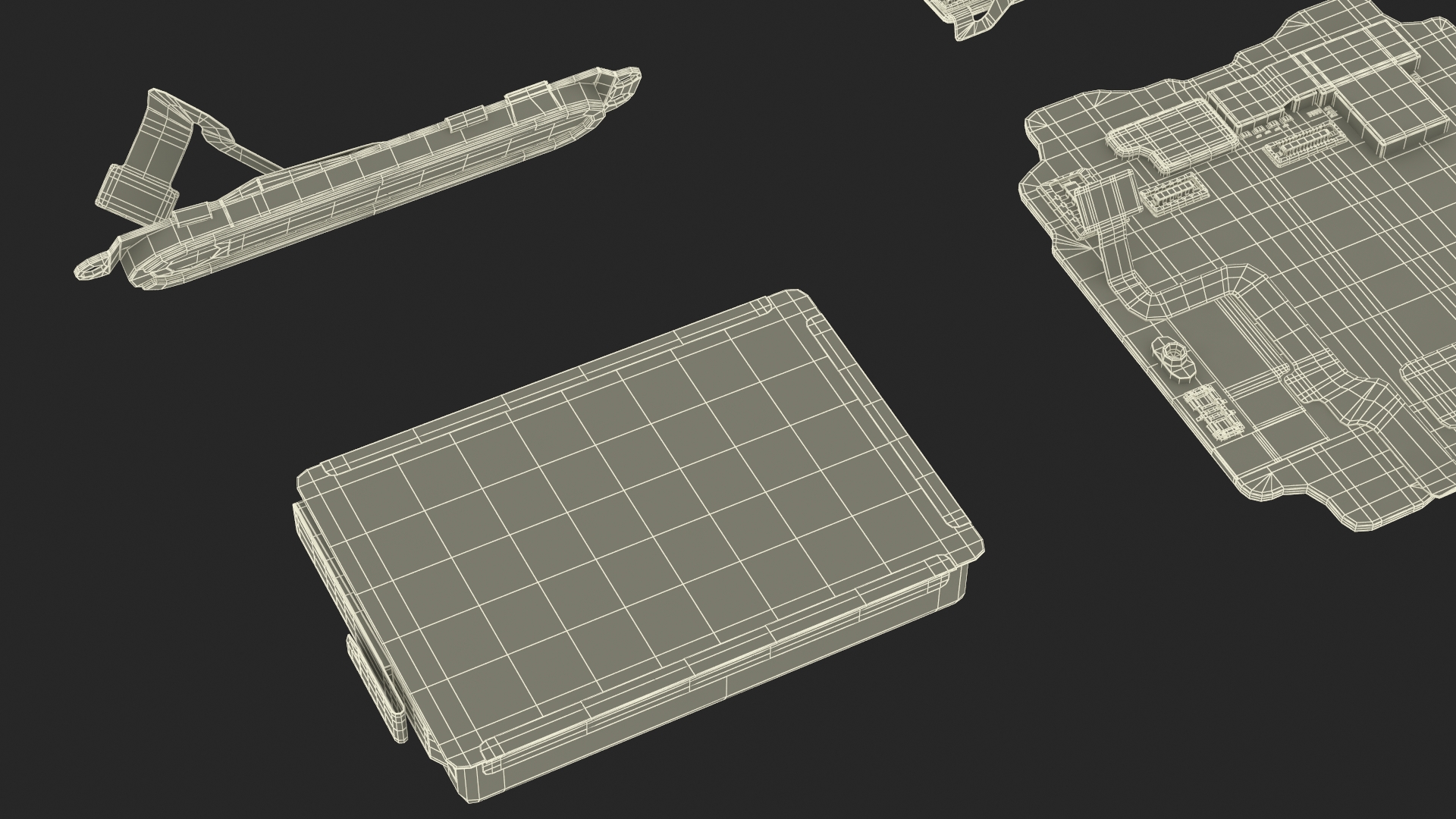 3D Apple Watch Series SE Spare Parts model