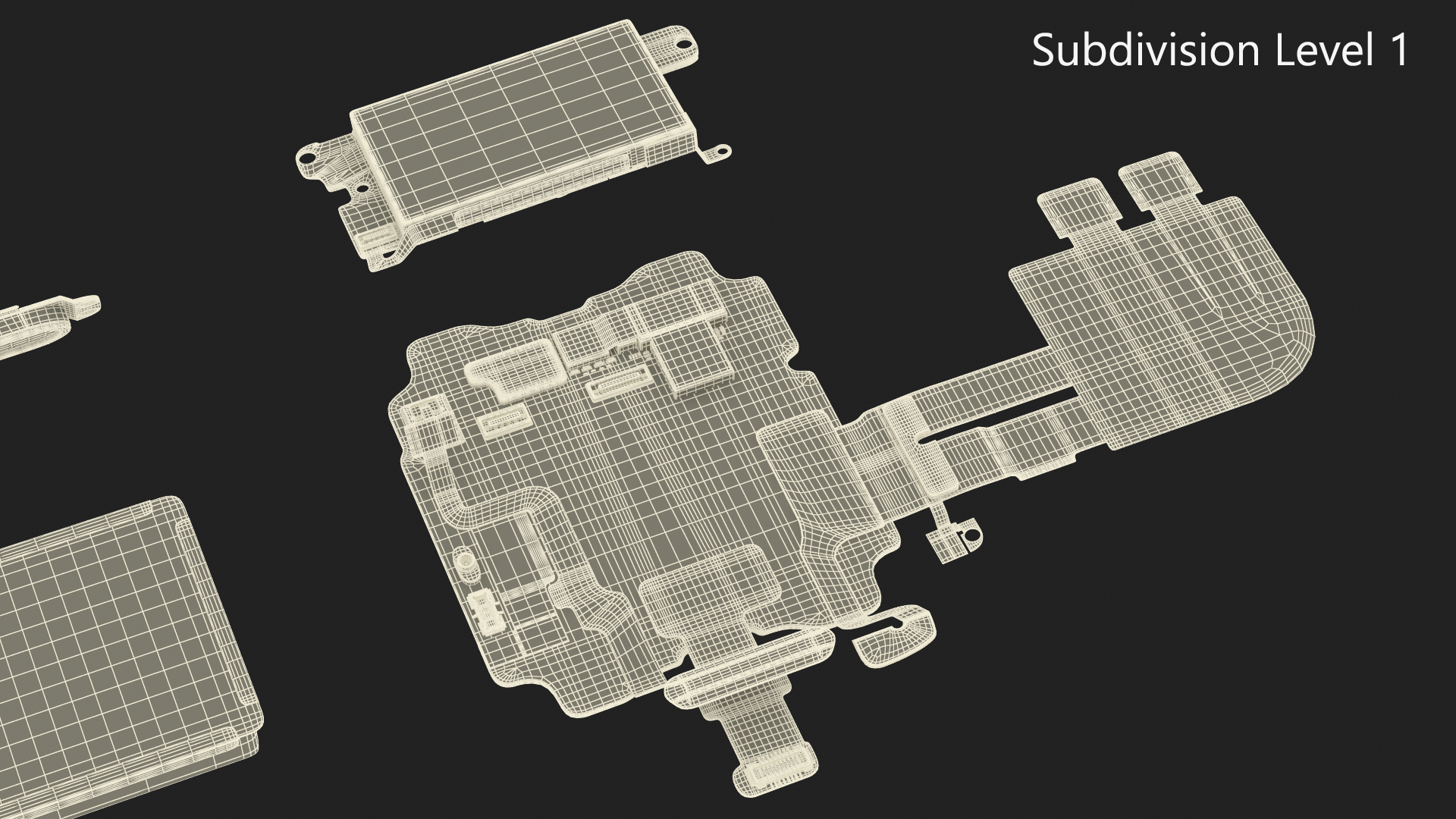 3D Apple Watch Series SE Spare Parts model