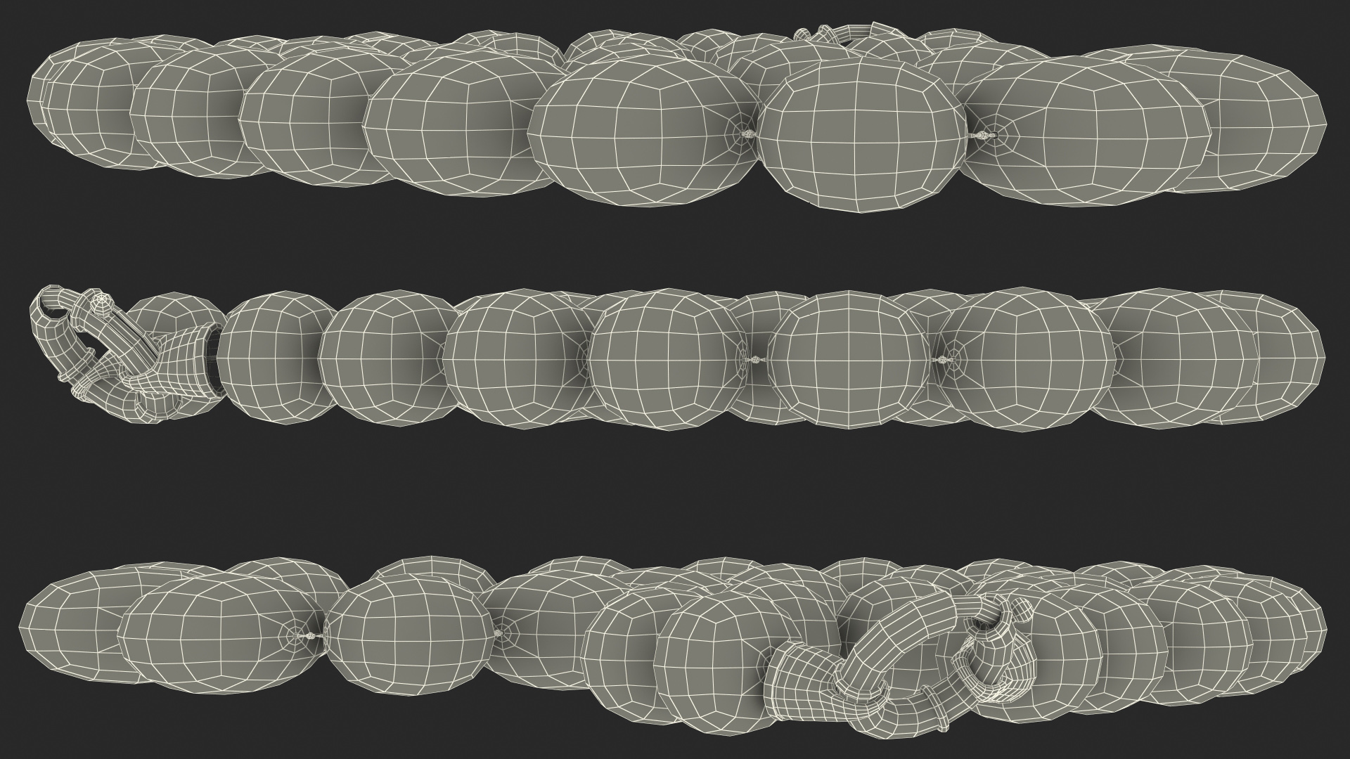 3D Amber Beads