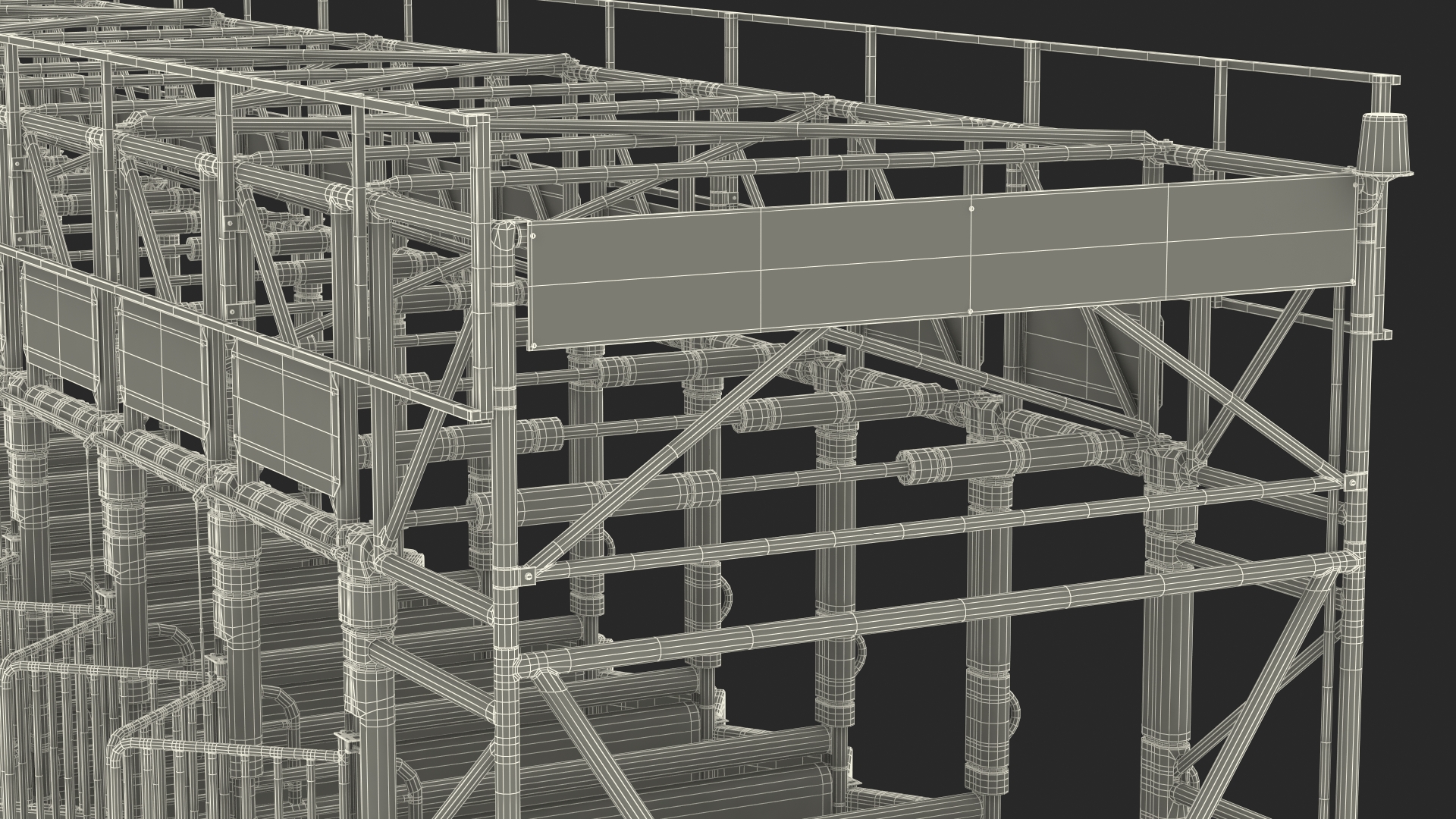 3D 14 Starting Stalls for Horse Racing Rigged for Cinema 4D