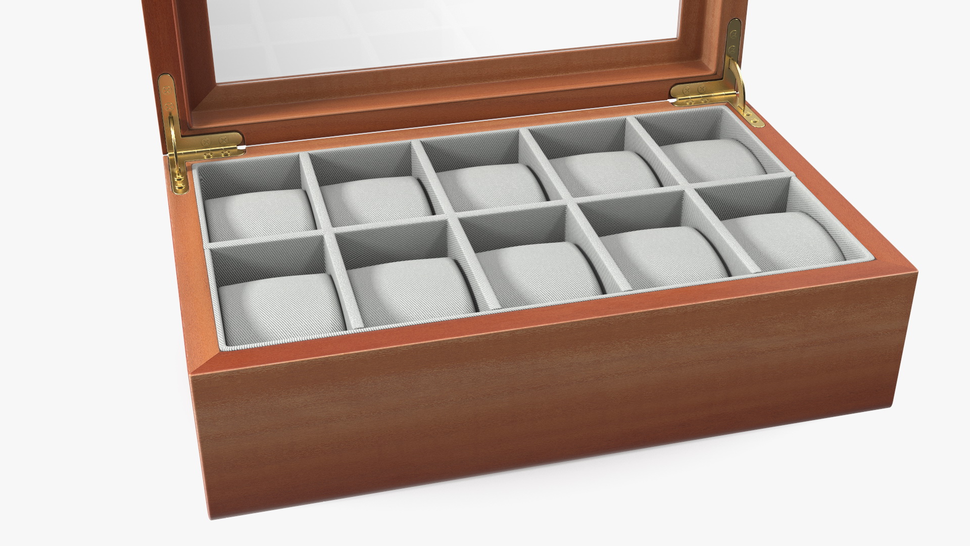 Watch Display Box Wooden 3D model