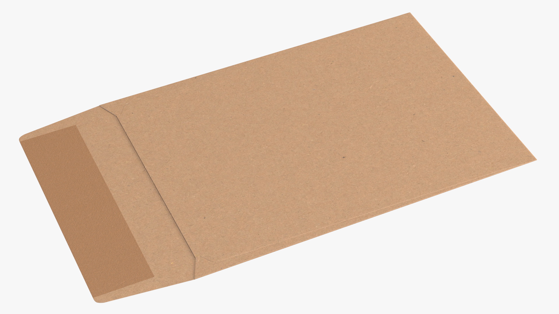 3D Small Pocket Envelope Kraft Paper model