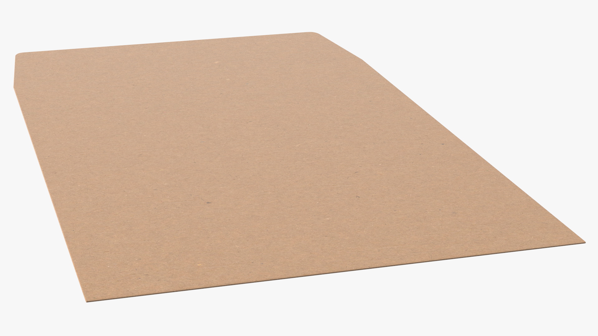 3D Small Pocket Envelope Kraft Paper model
