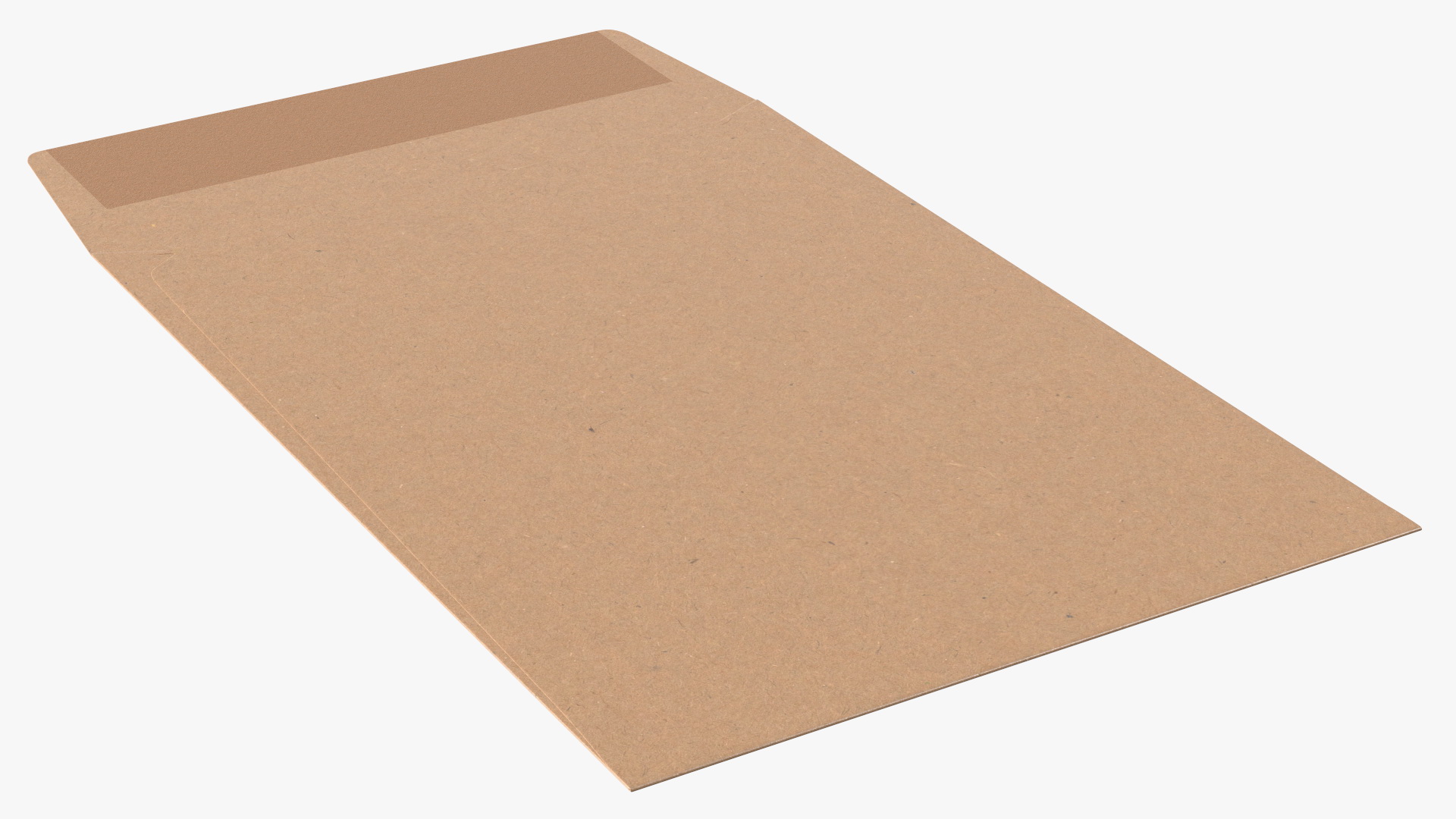 3D Small Pocket Envelope Kraft Paper model