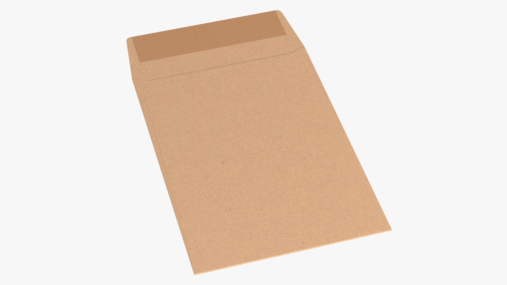 3D Small Pocket Envelope Kraft Paper model