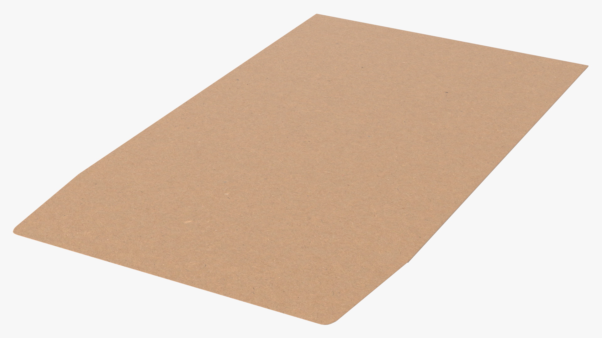 3D Small Pocket Envelope Kraft Paper model