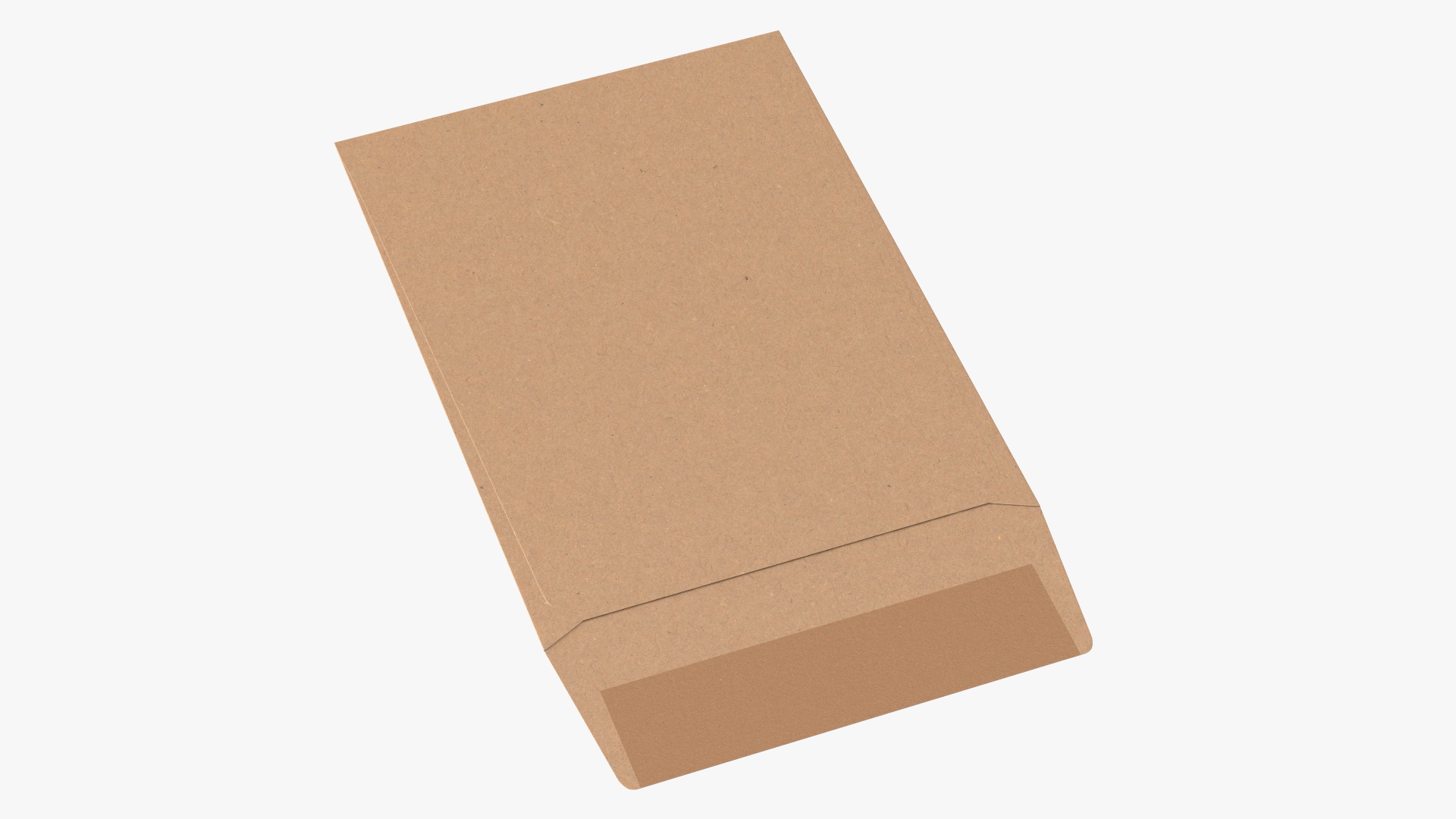 3D Small Pocket Envelope Kraft Paper model