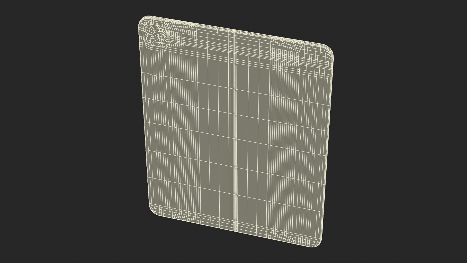 3D Silver IPad Pro 2024 13 Inch model