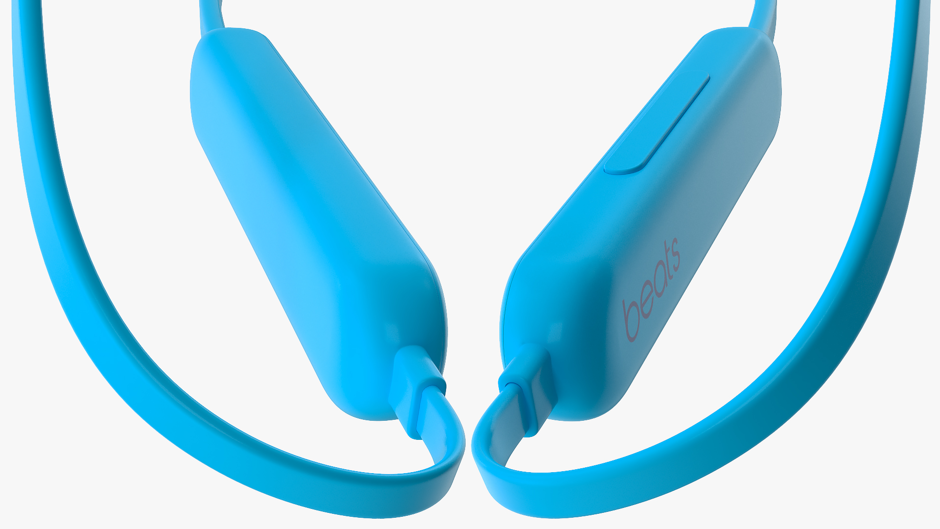 3D model Beats Flex Wireless Earphones Flame Blue