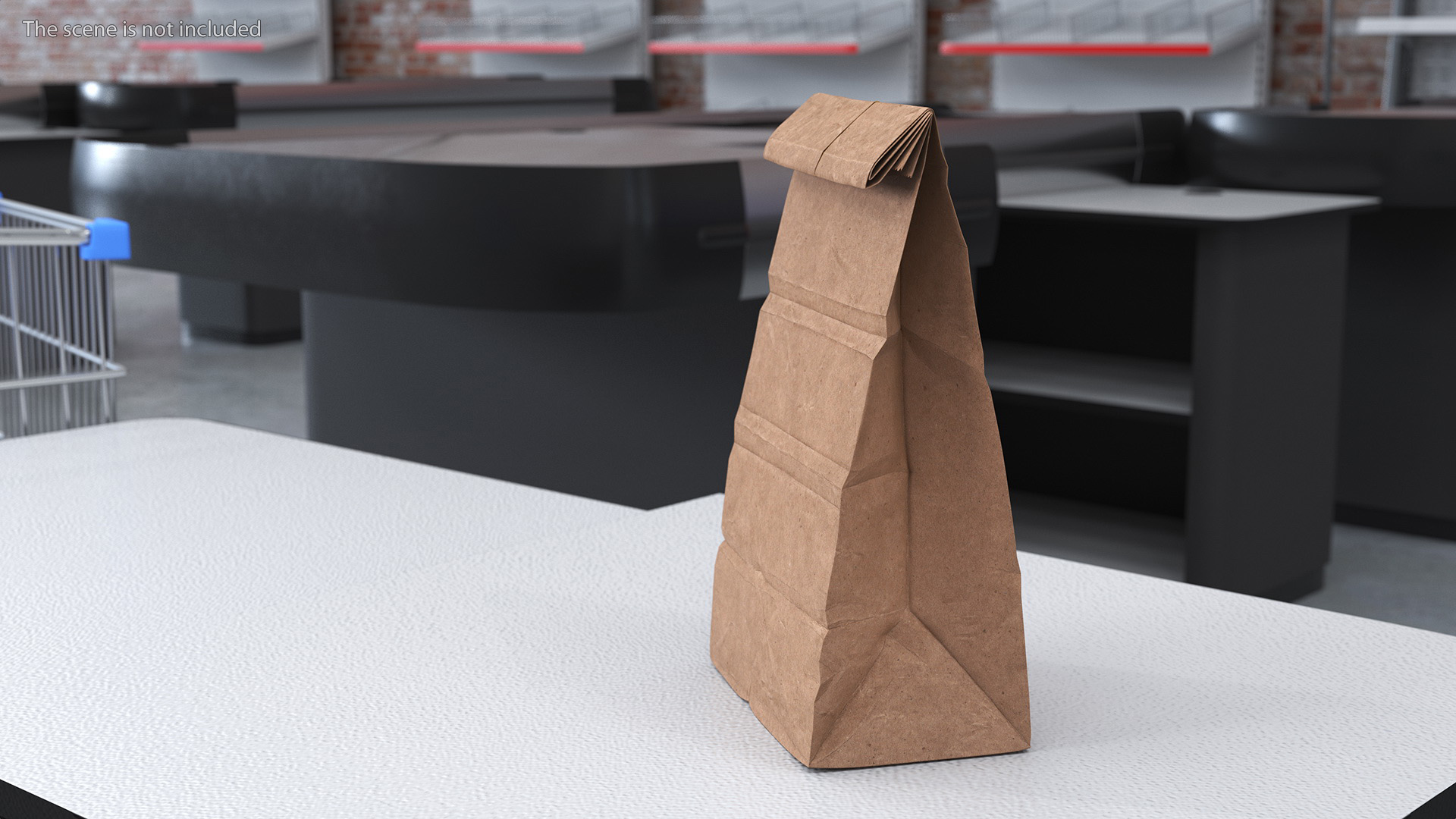 3D model Paper Lunch Bag