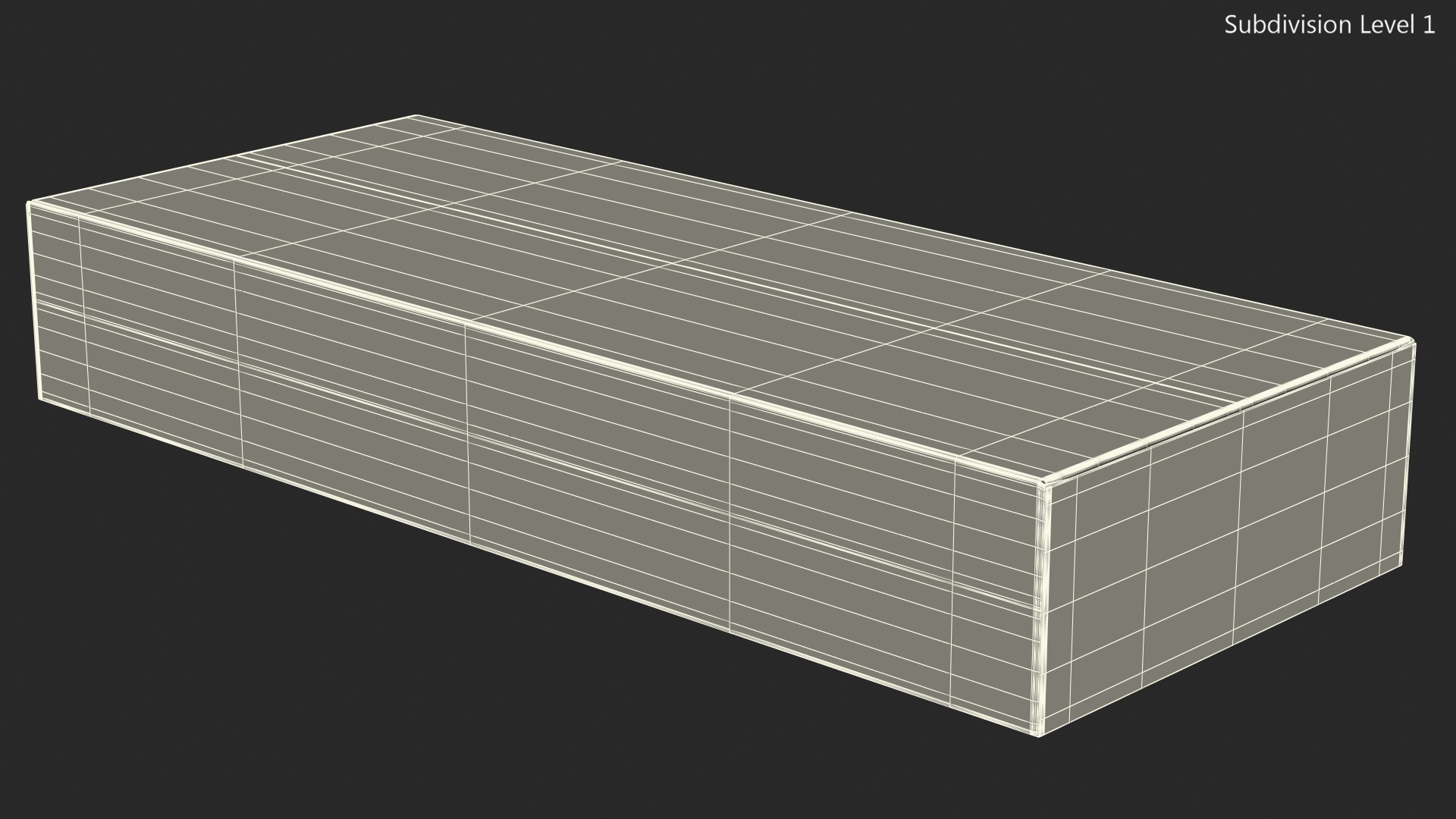 Carton Cigarettes Box Winston 3D model