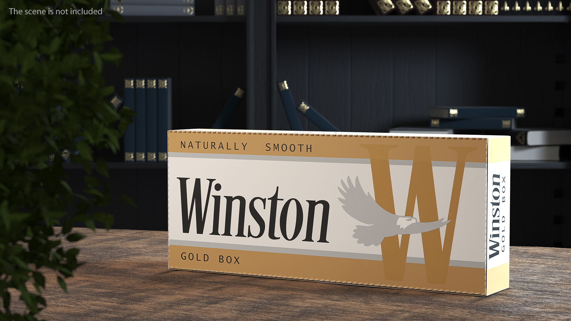 Carton Cigarettes Box Winston 3D model