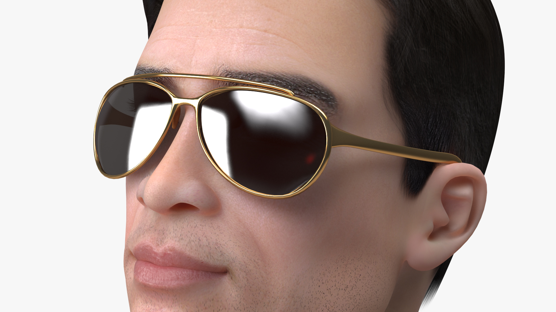 3D model Asian Man Fashionable Style Walking Pose