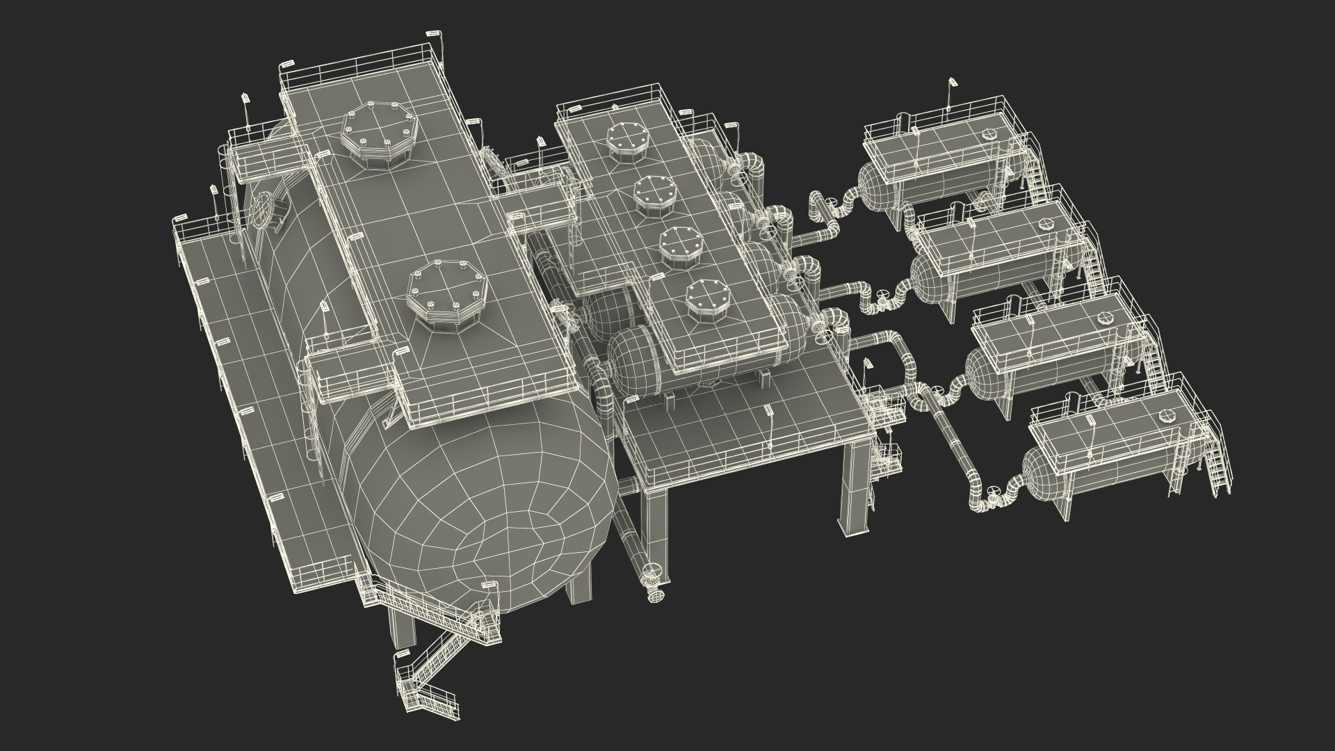 Mixing Unit Green 3D