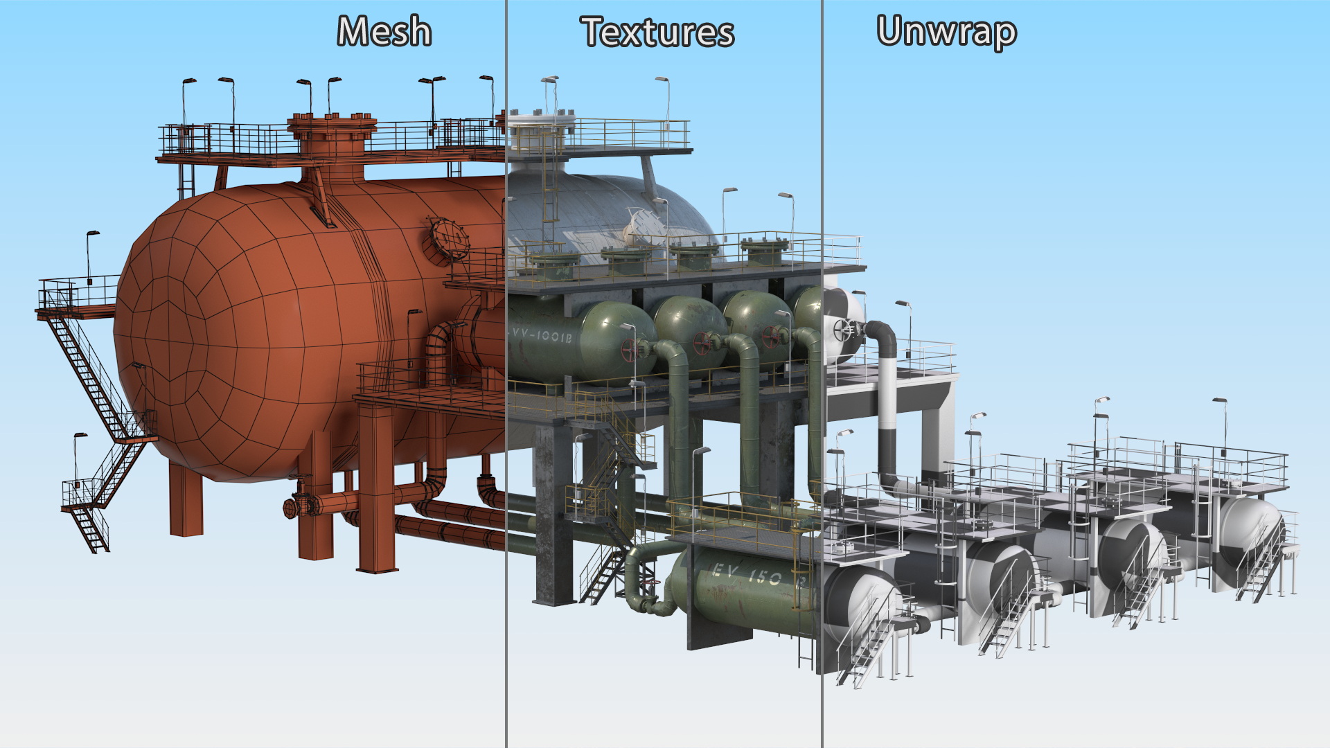 Mixing Unit Green 3D