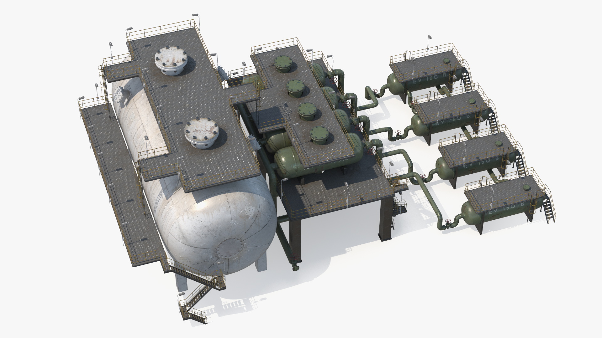 Mixing Unit Green 3D