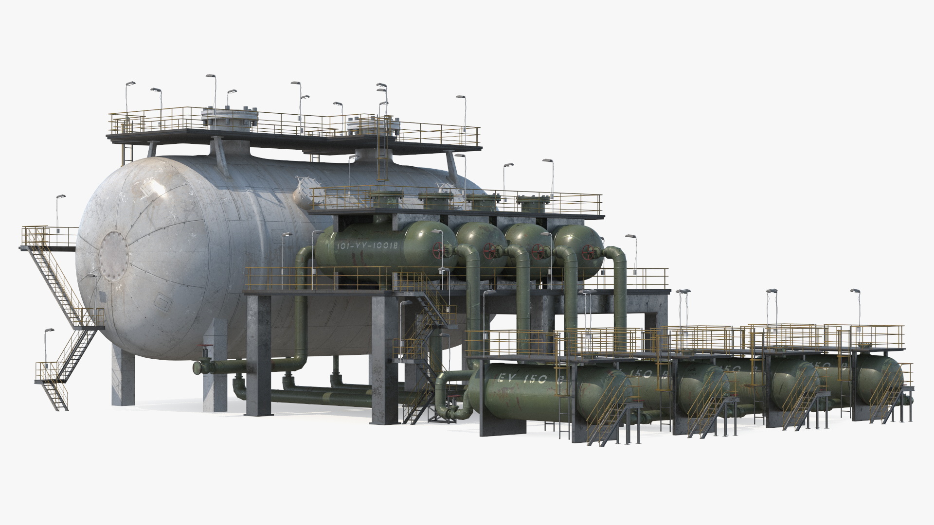 Mixing Unit Green 3D