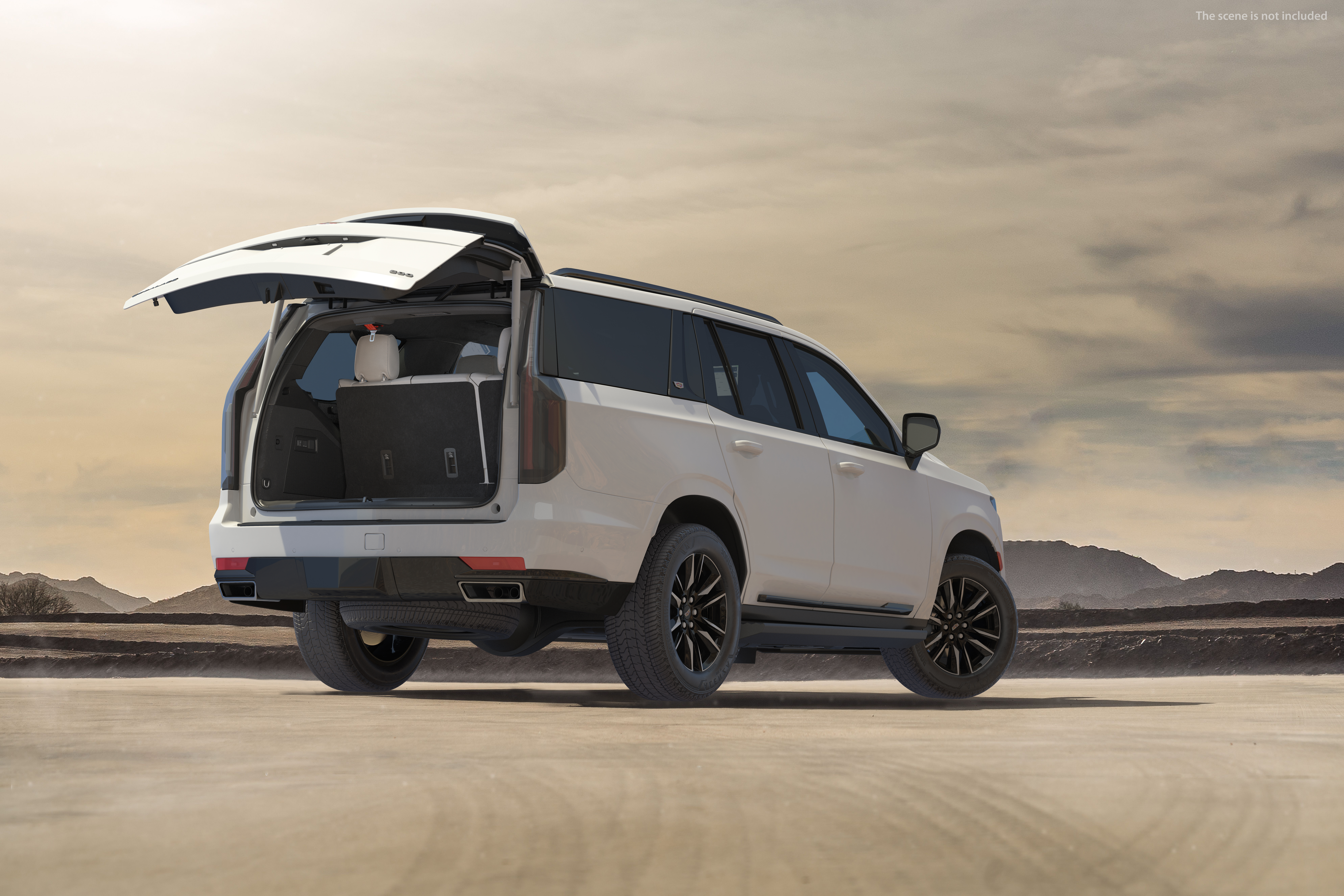 Cadillac Escalade 2021 Rigged 3D model