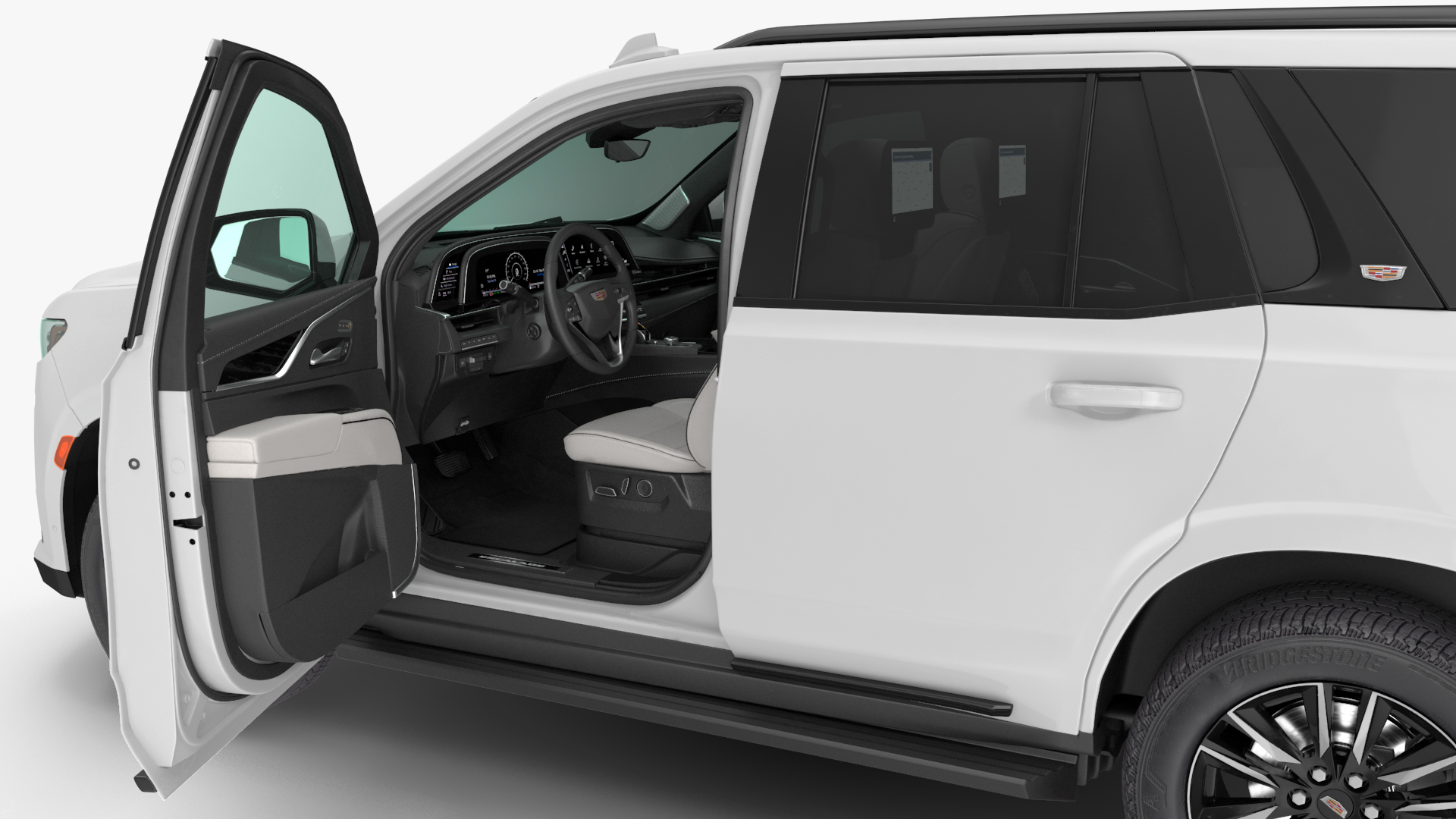 Cadillac Escalade 2021 Rigged 3D model