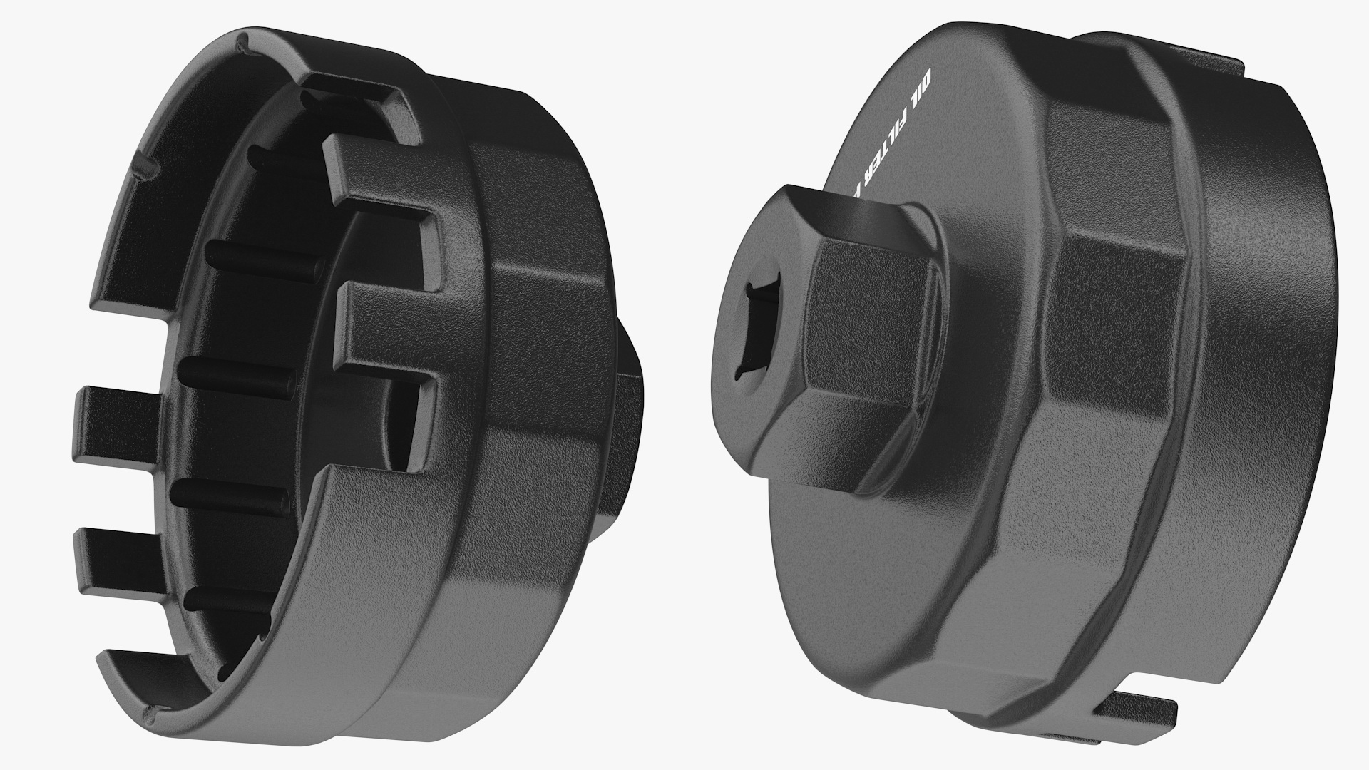 3D Oil Filter Wrench Black model