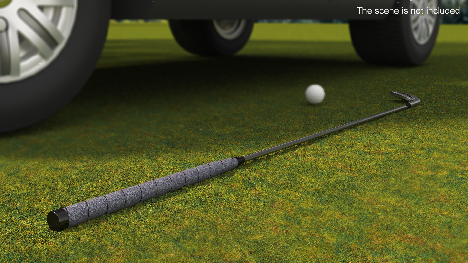 3D Nike Hybrid Golf Club 2 model