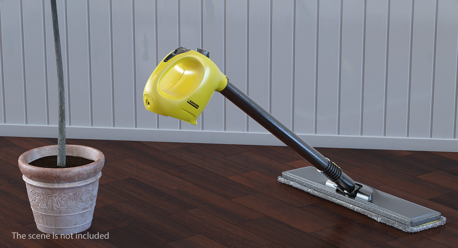 3D Handheld Steam Cleaner Mop Karcher Fur model