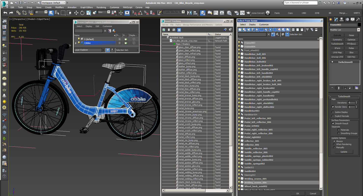 Citi Bike Bicycle 3D
