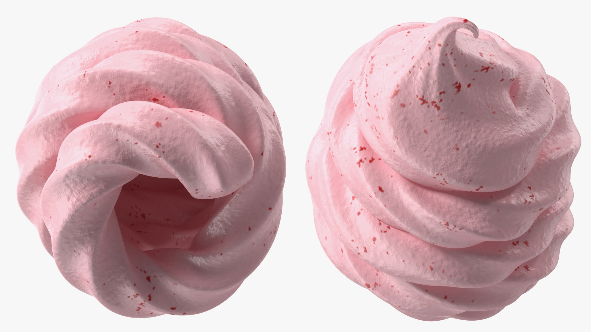 3D Ice Cream Pink Top model