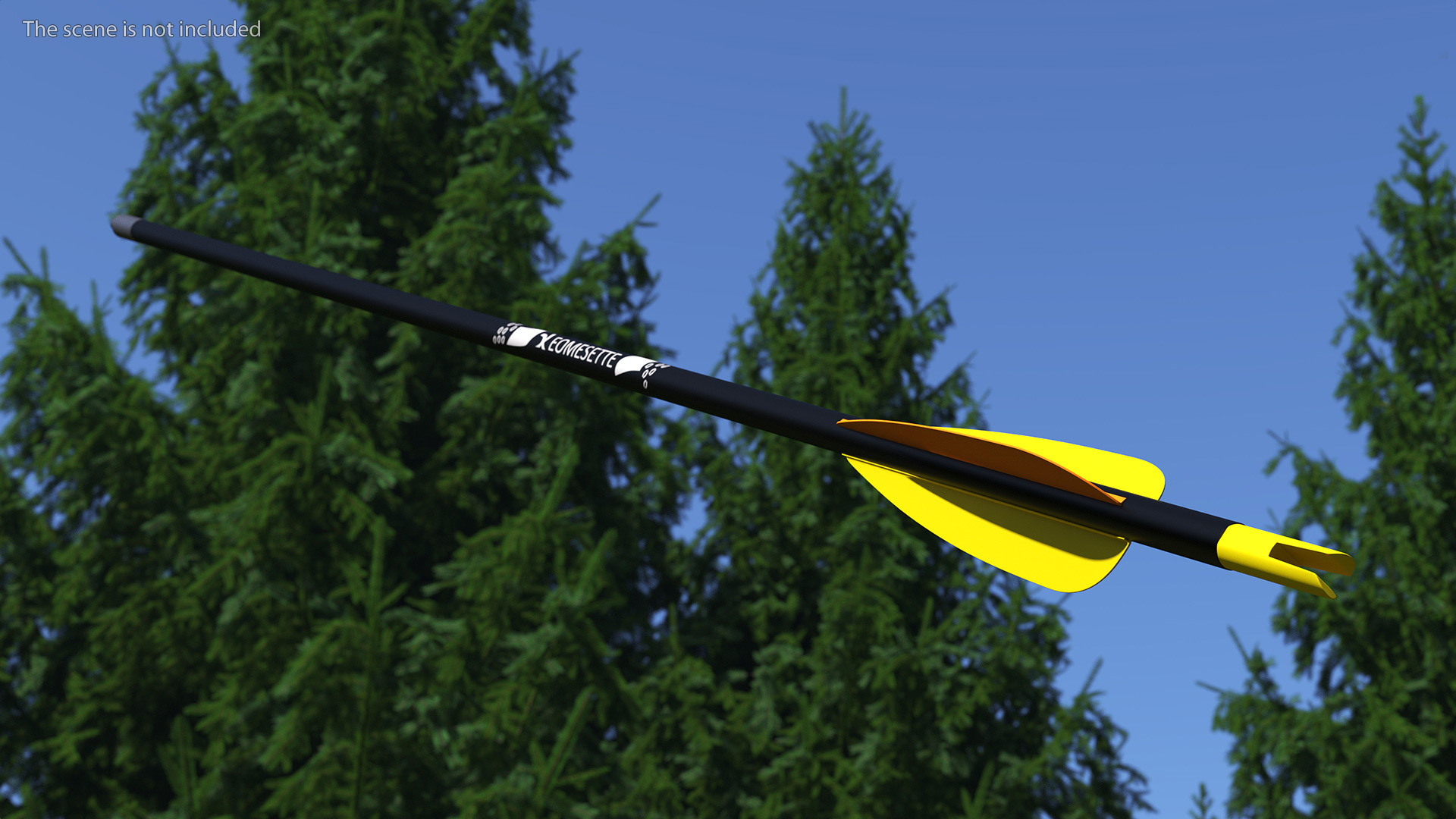 3D model Hunting Carbon Arrow Eomesette