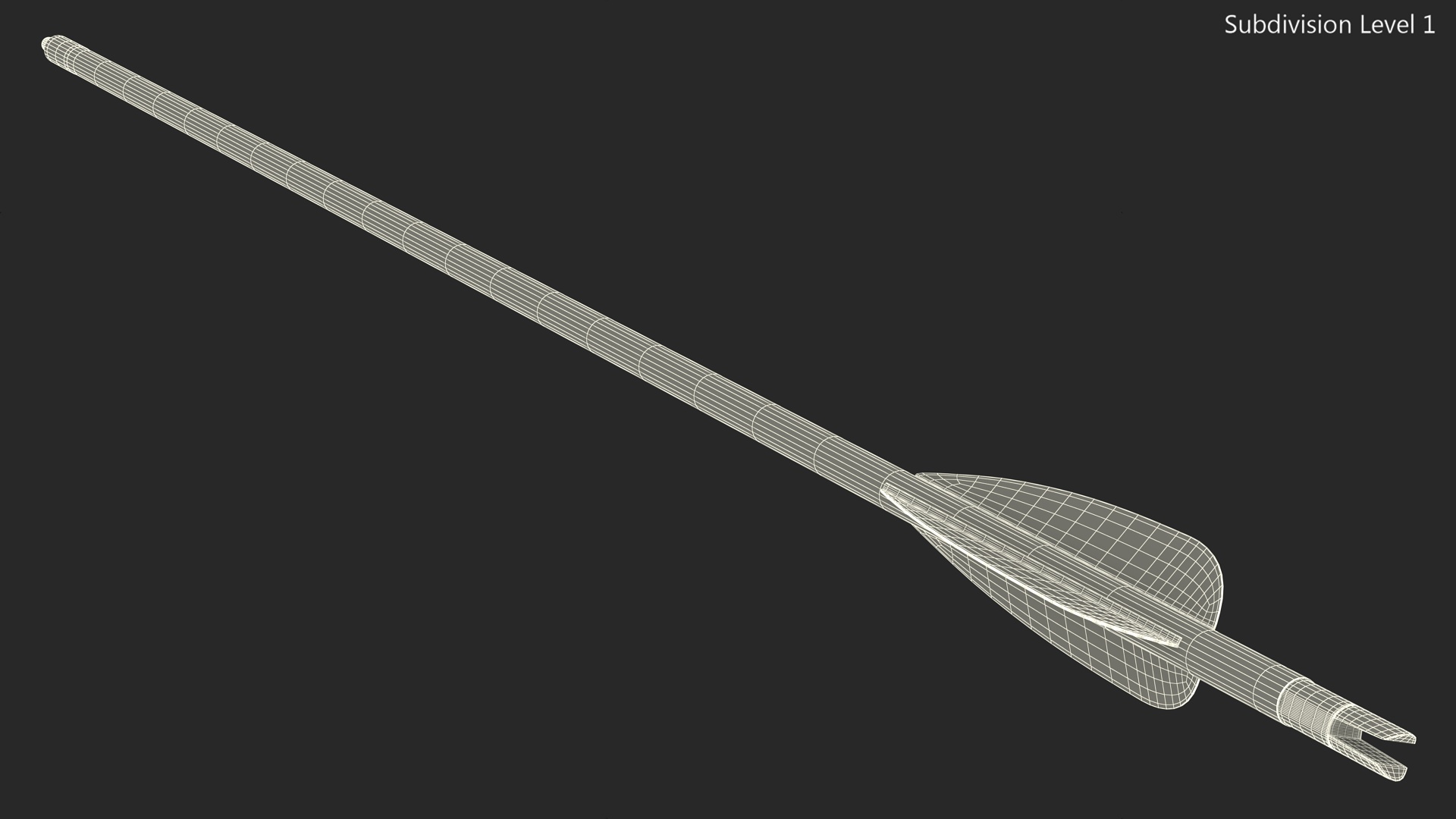 3D model Hunting Carbon Arrow Eomesette