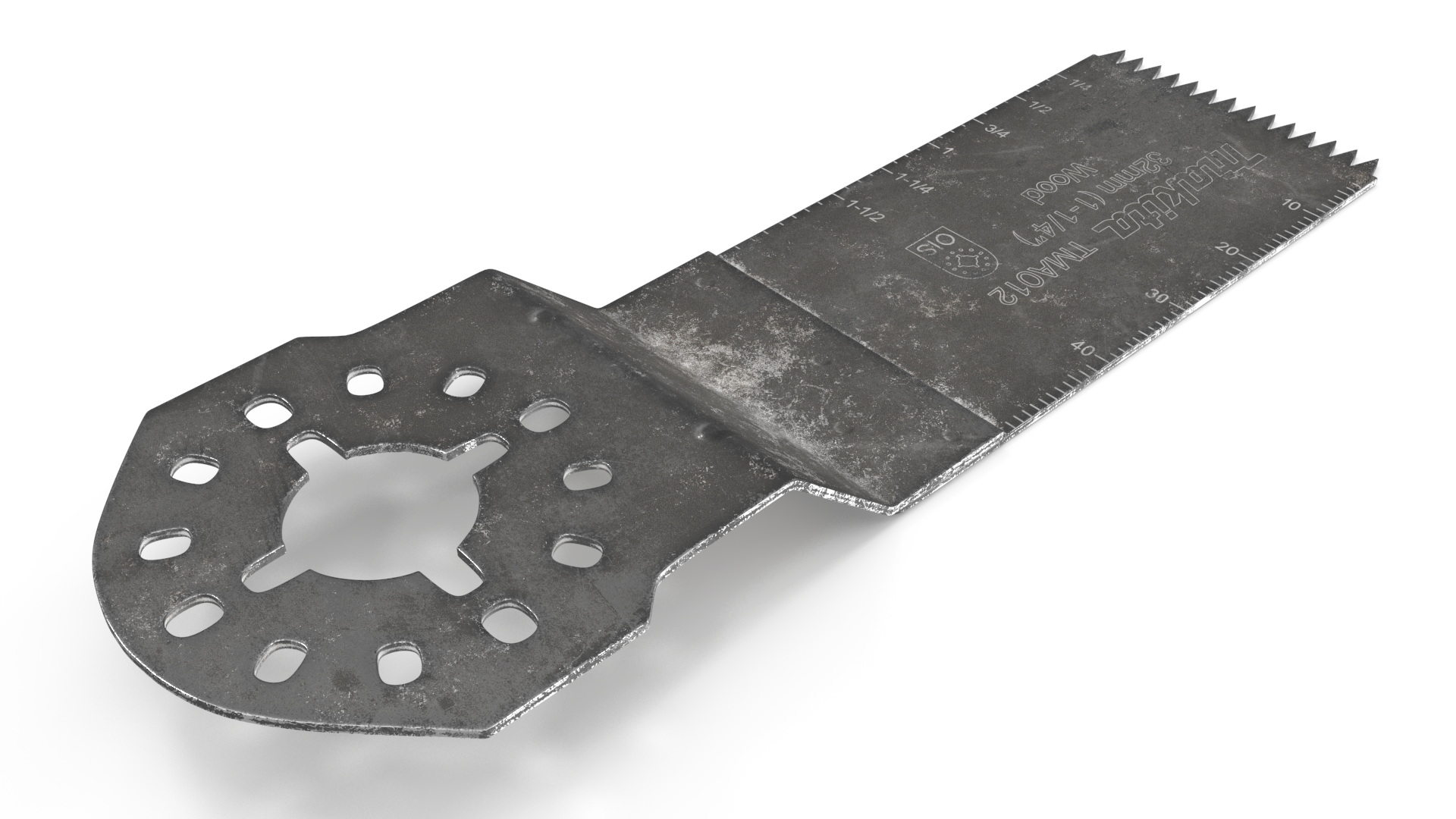 3D Oscillating Saw Blade Used
