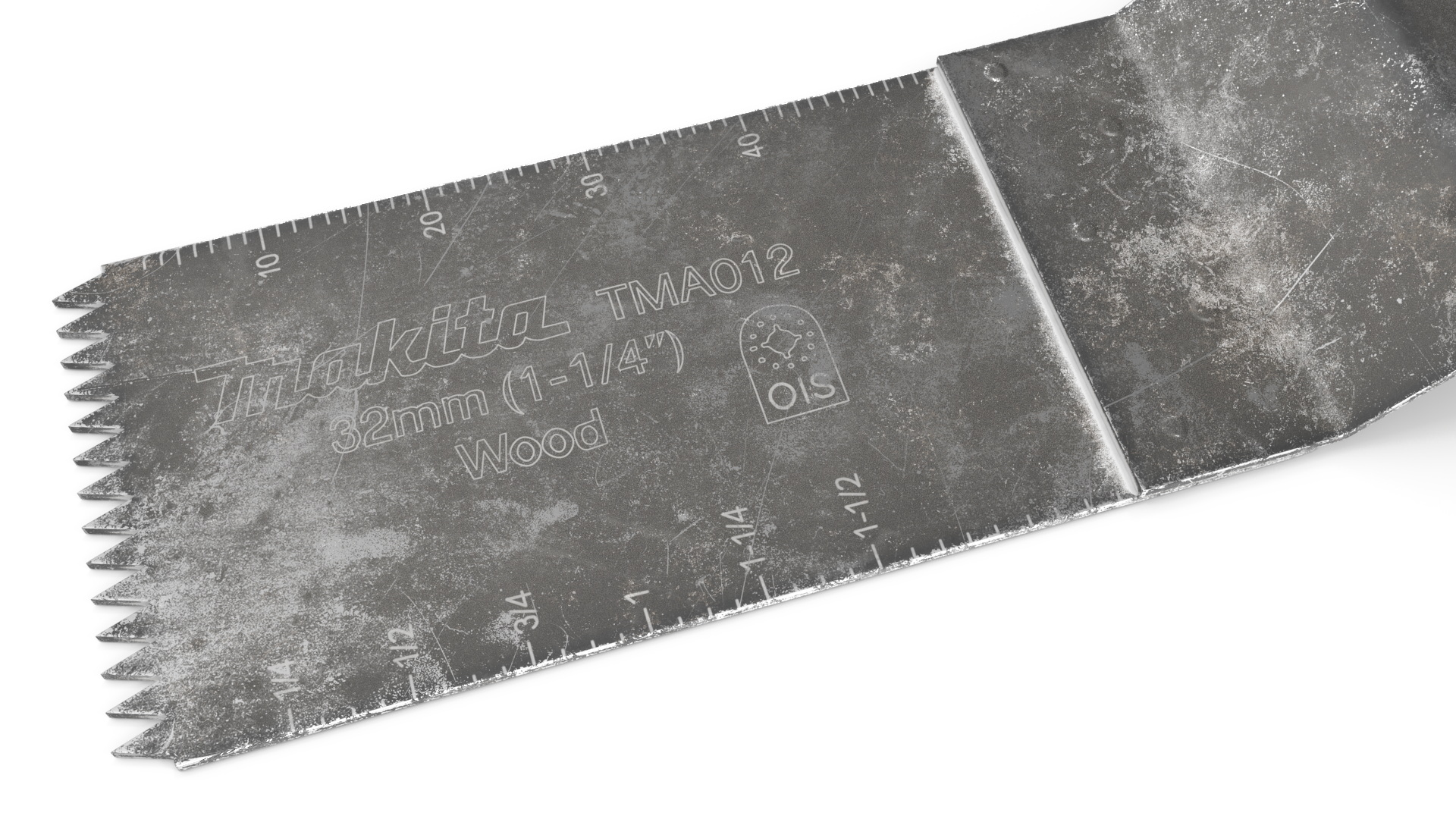 3D Oscillating Saw Blade Used