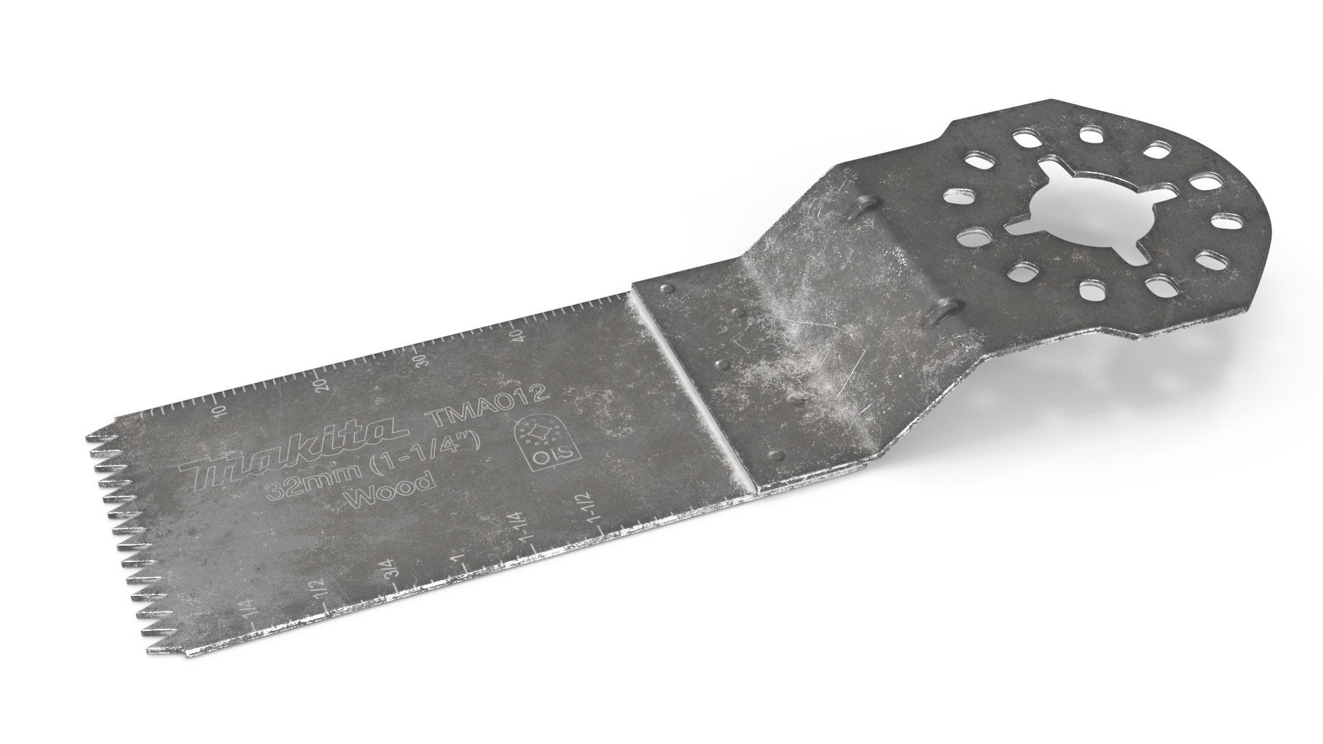 3D Oscillating Saw Blade Used