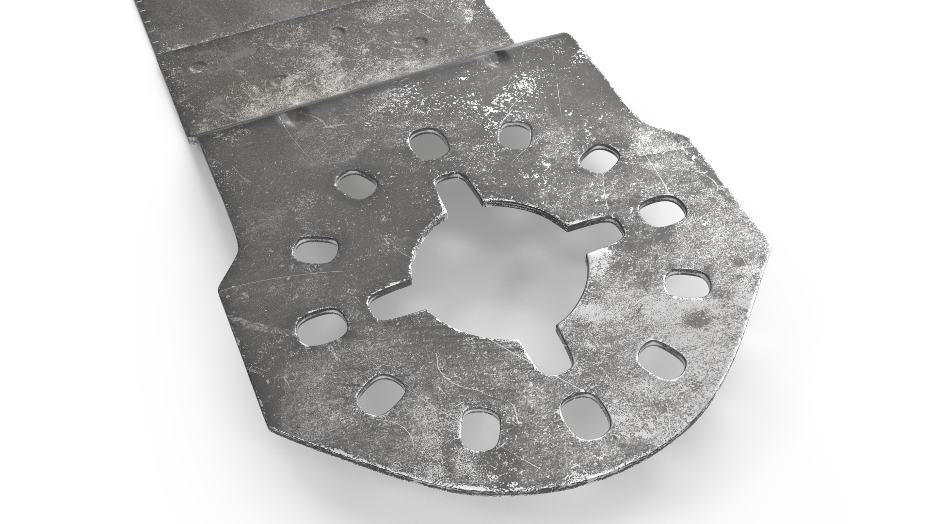 3D Oscillating Saw Blade Used