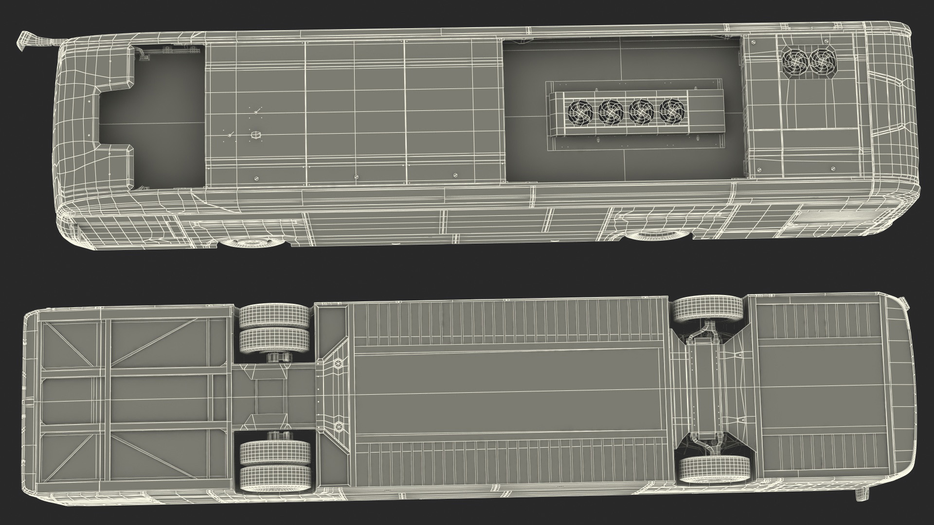 3D model Mercedes-Benz eCitaro Three Doors Rigged