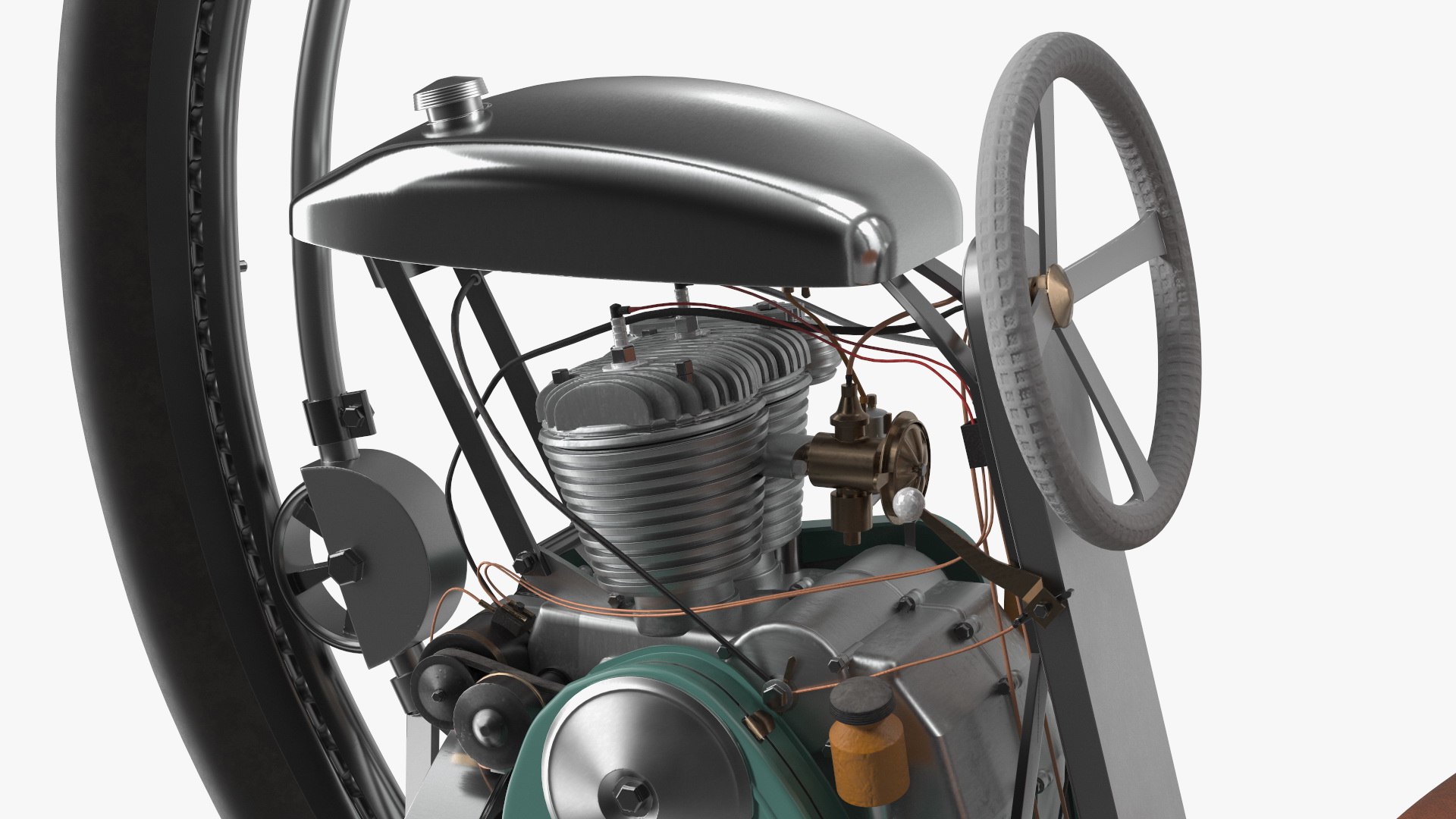 Classic Motorized Monowheel 3D