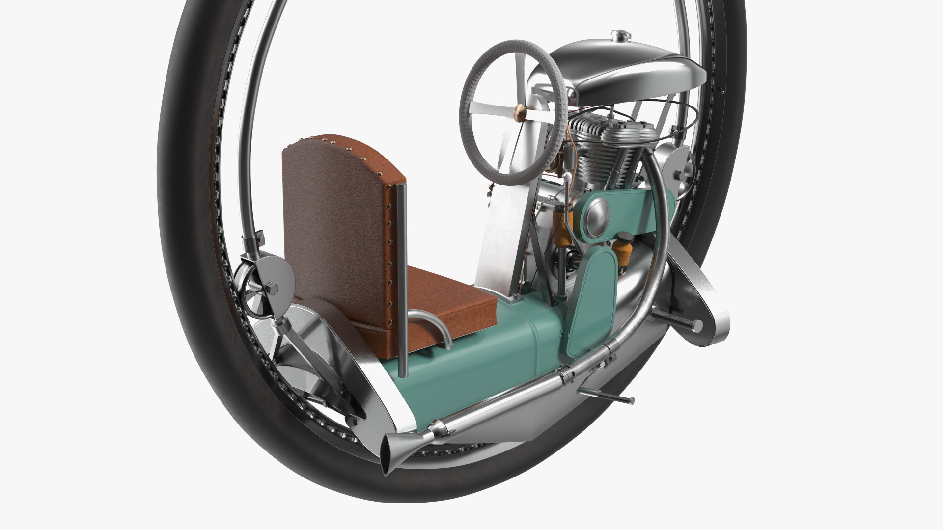 Classic Motorized Monowheel 3D