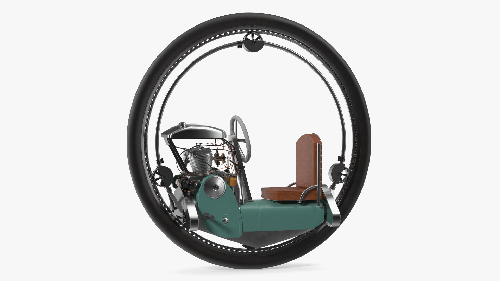 Classic Motorized Monowheel 3D