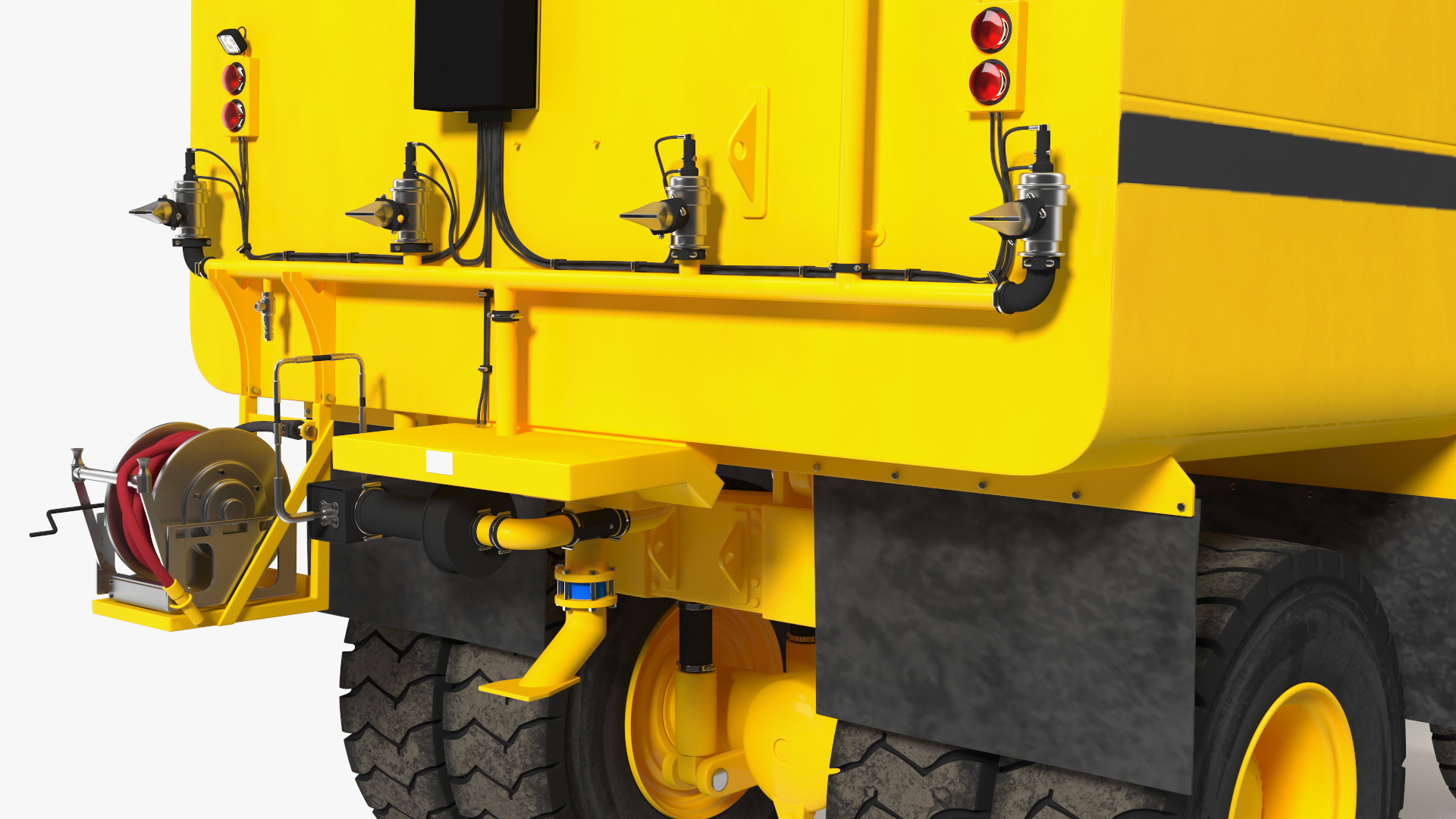 3D model Big Water Truck