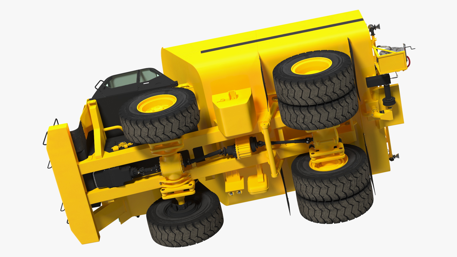 3D model Big Water Truck