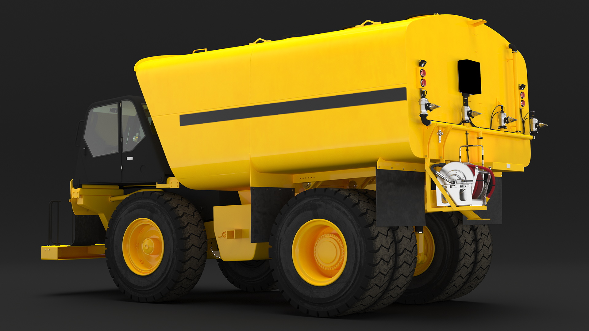 3D model Big Water Truck