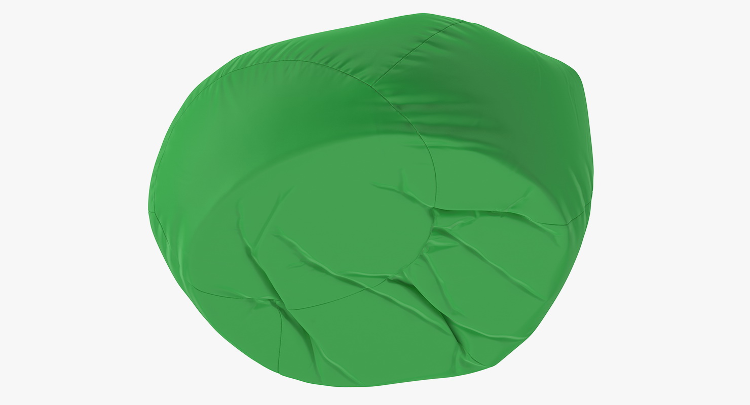 3D Star Bean Bag Chair Nylon Green