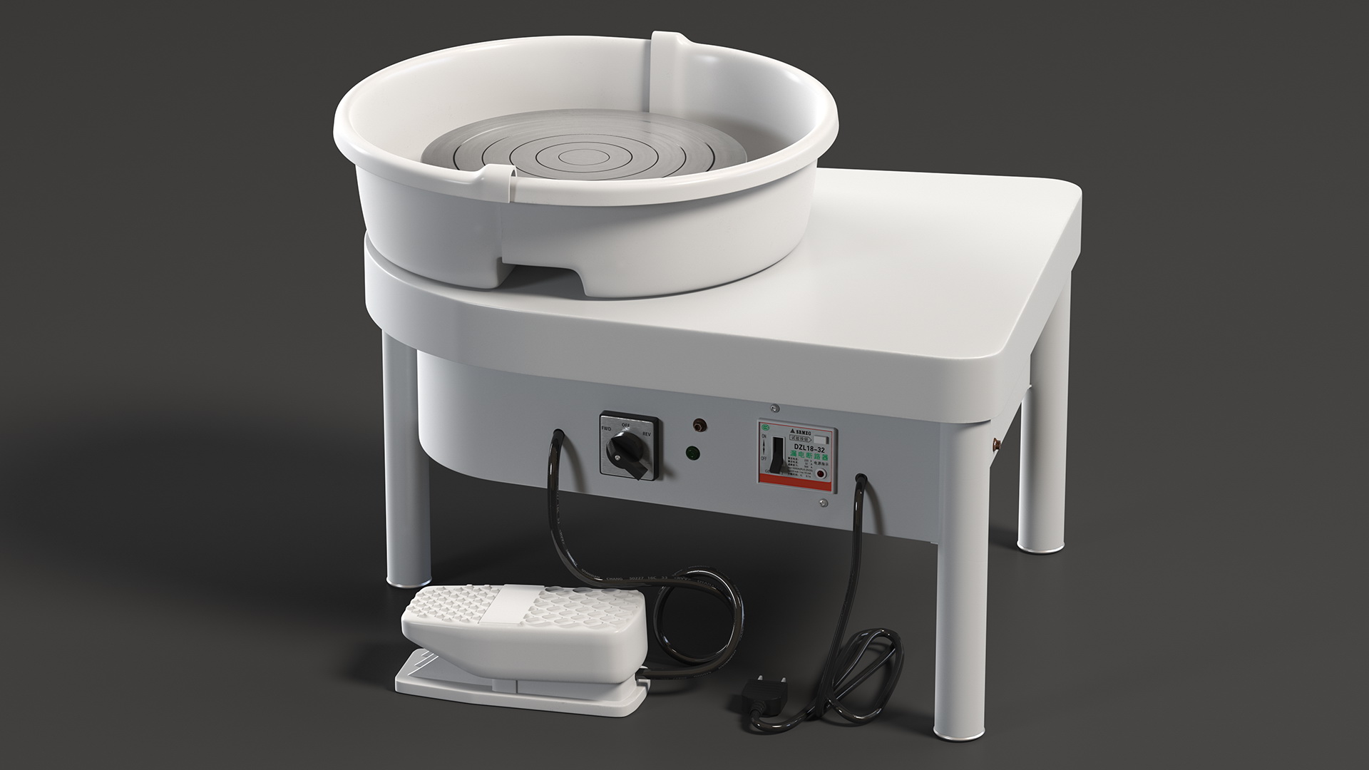 Electric Pottery Wheel 3D