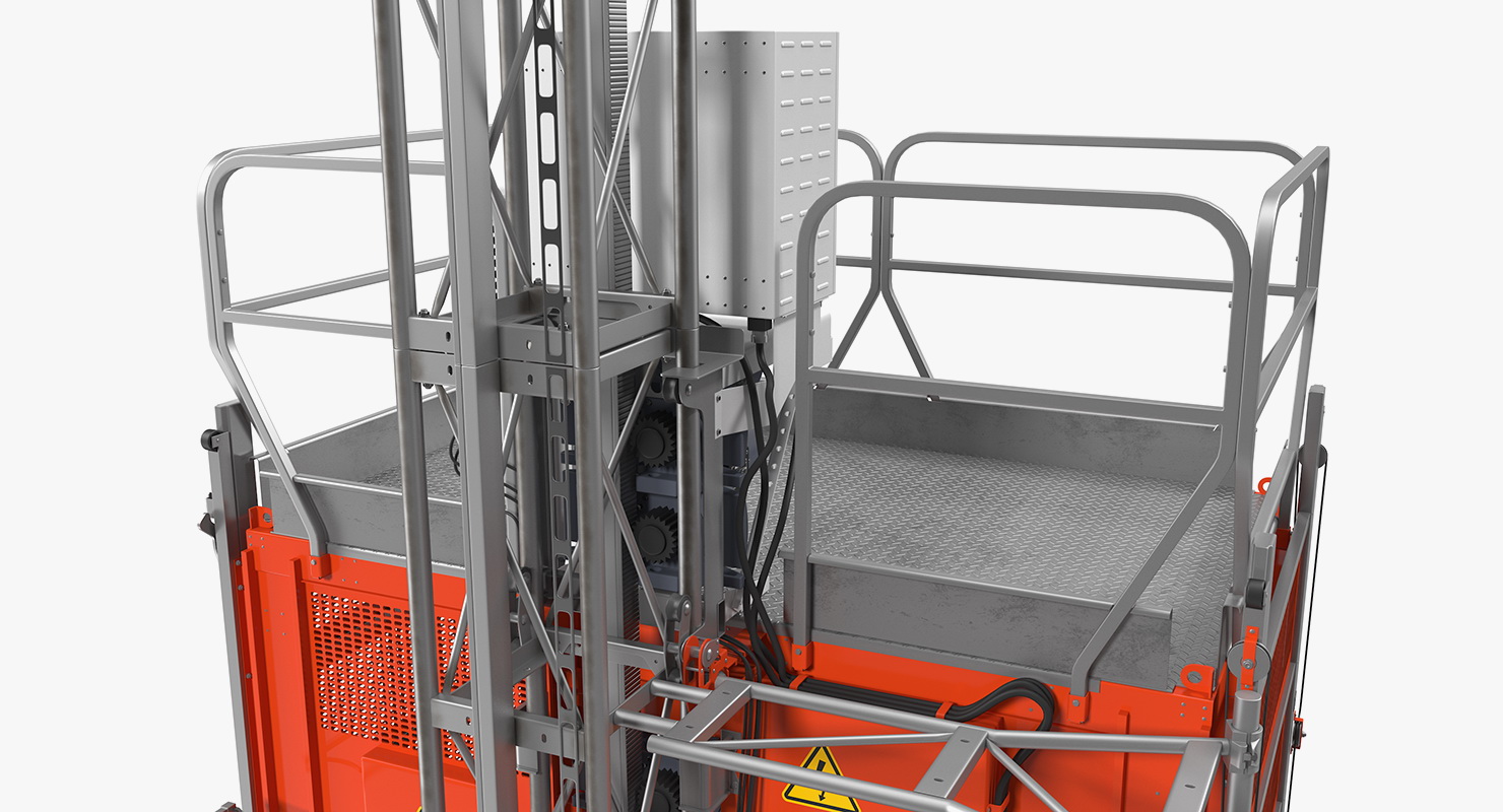 3D Heavy Duty Construction Lift model