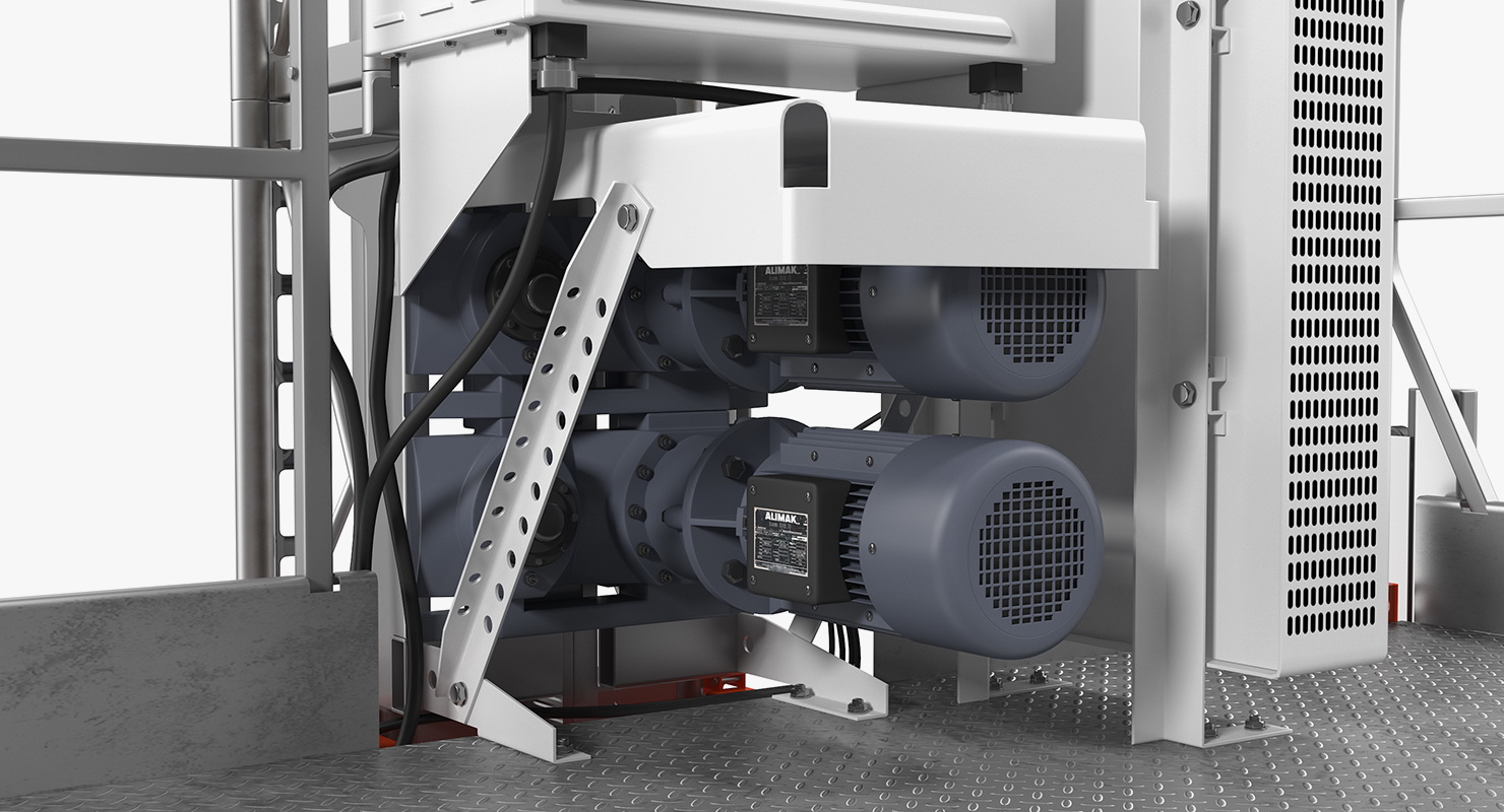 3D Heavy Duty Construction Lift model