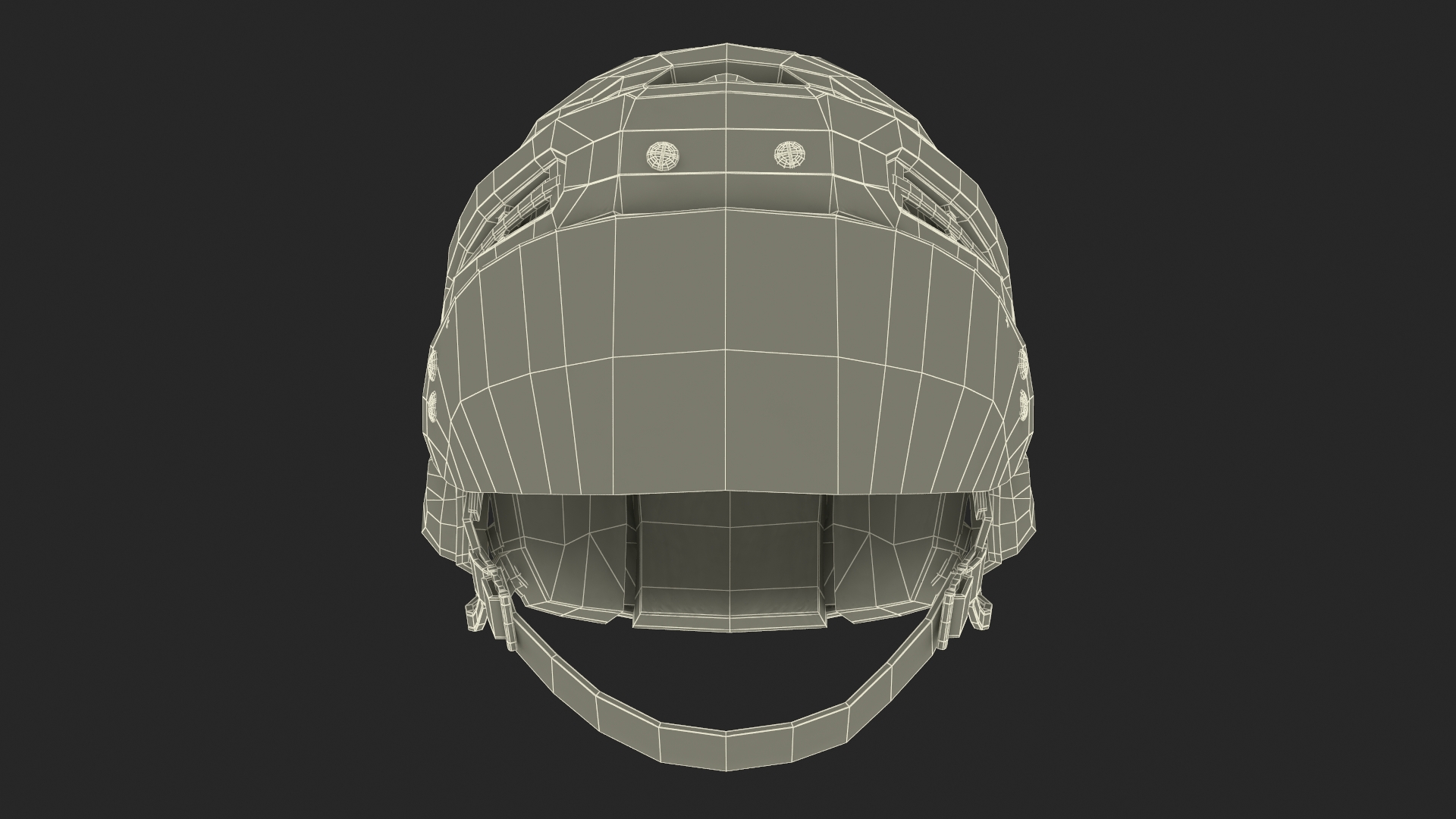 3D Hockey Helmet Calgary Flames model