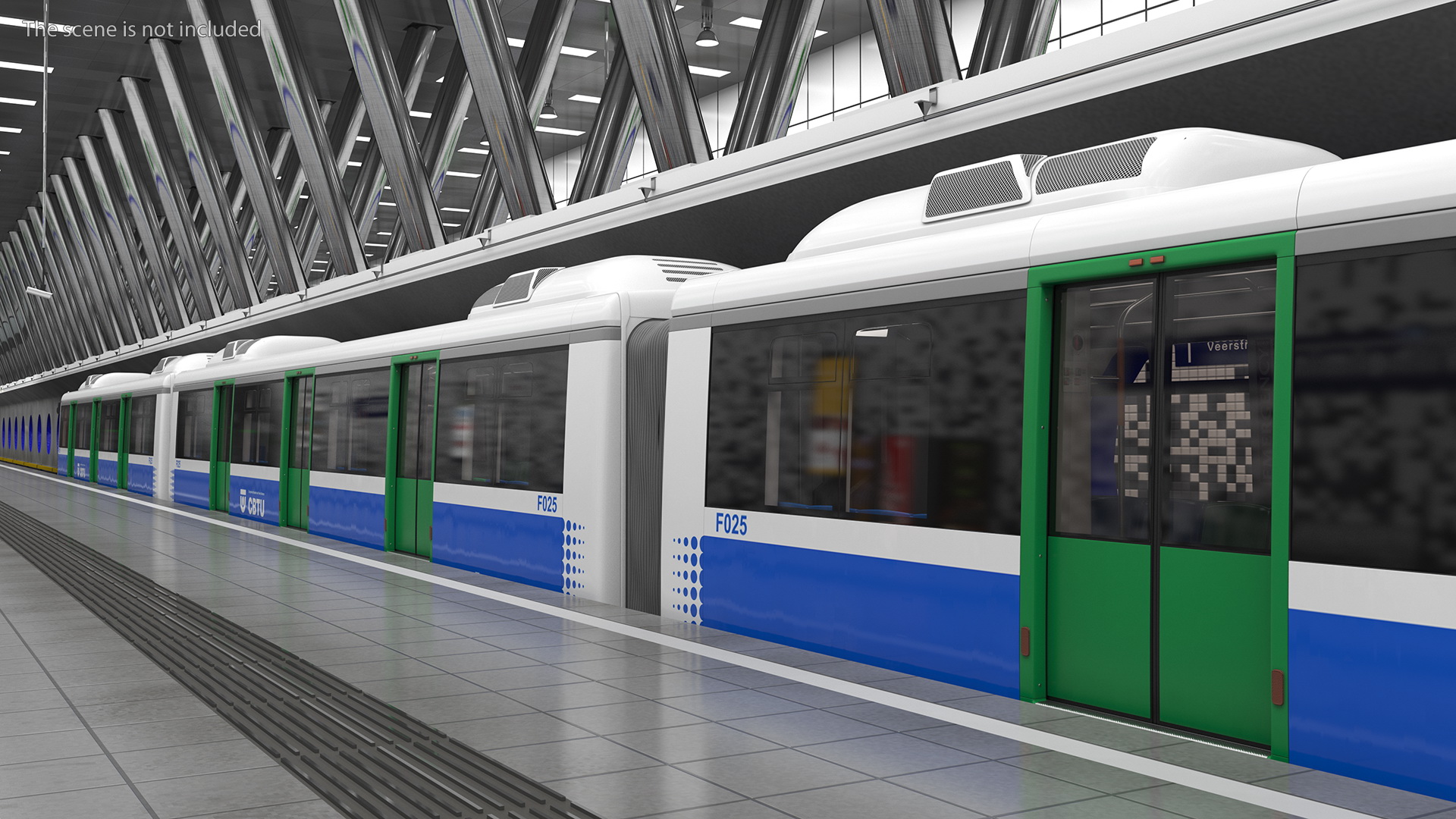 VLT Train 3D model