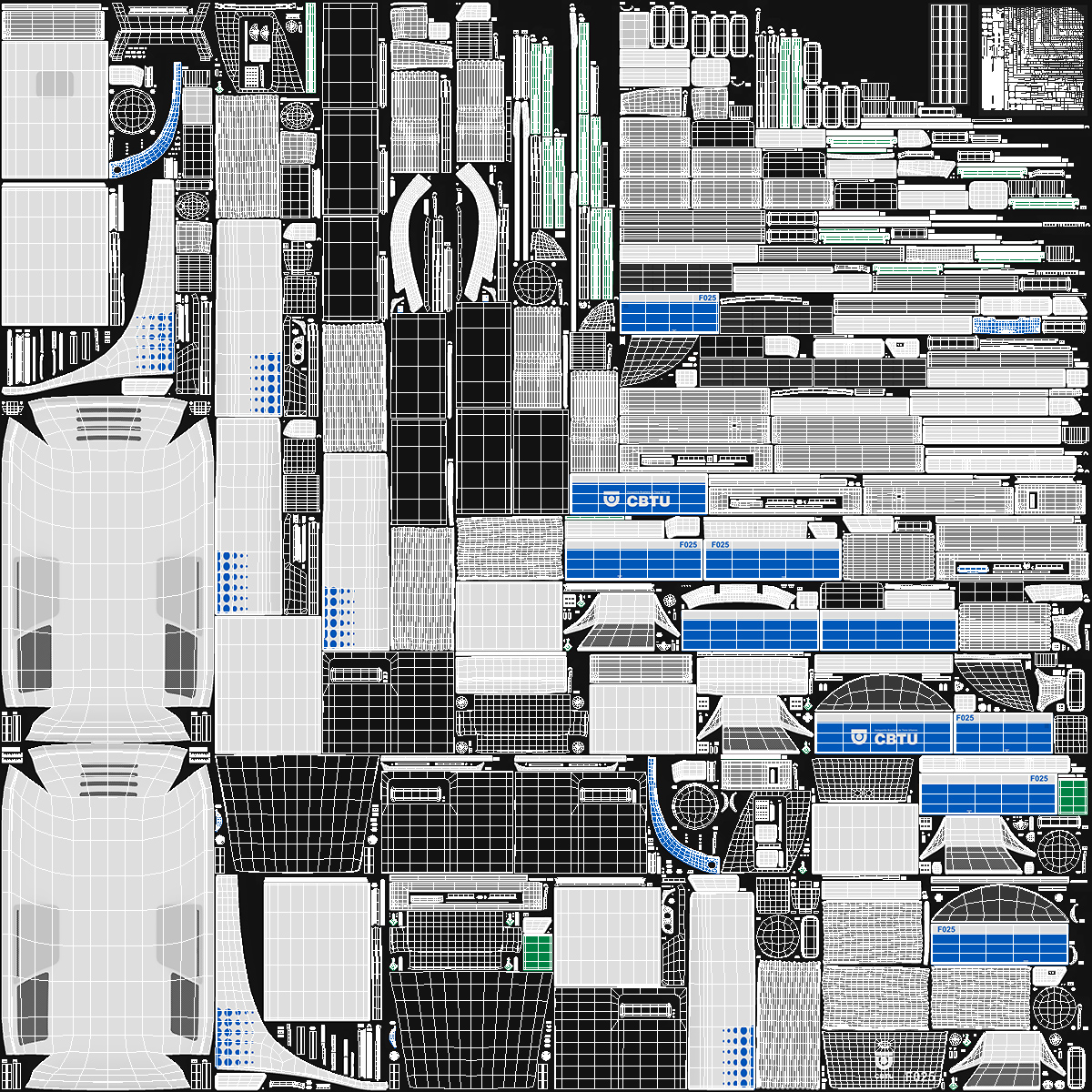 VLT Train 3D model