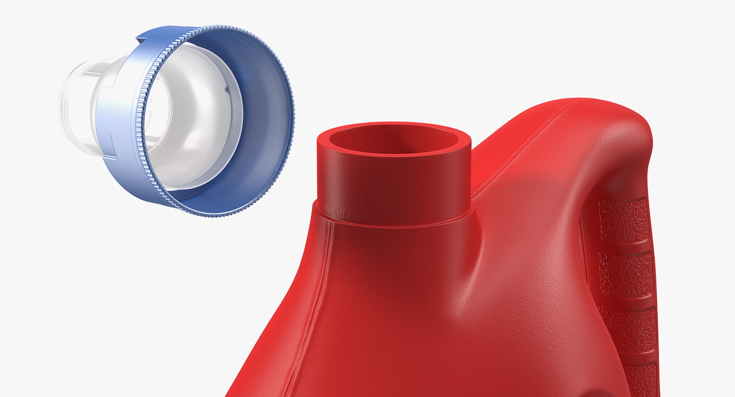3D Generic Oil Bottle 4L